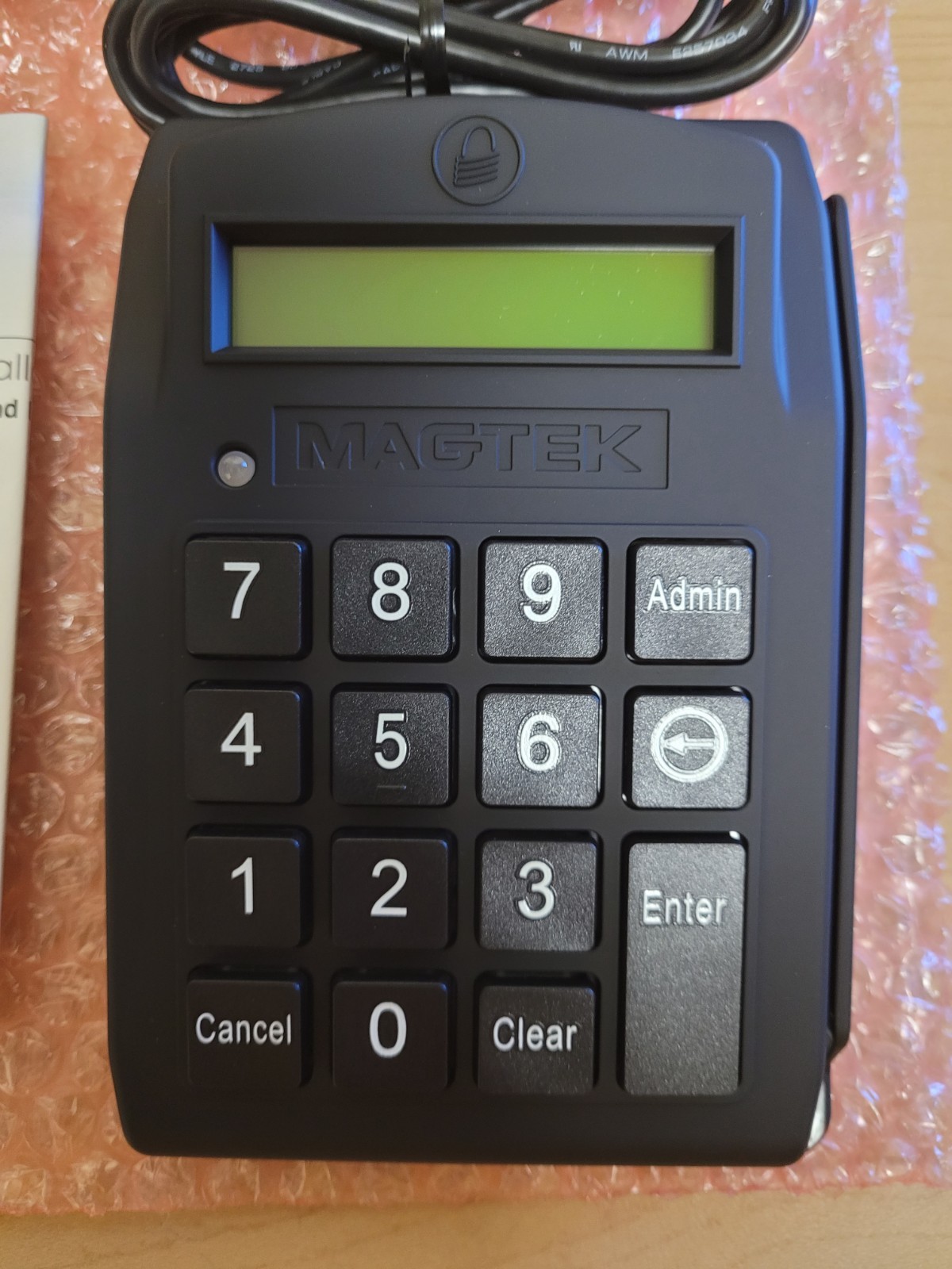 LOT OF 15 Magtek 21087008, Rev D, E, and G USB Card Reader – OPEN BOX