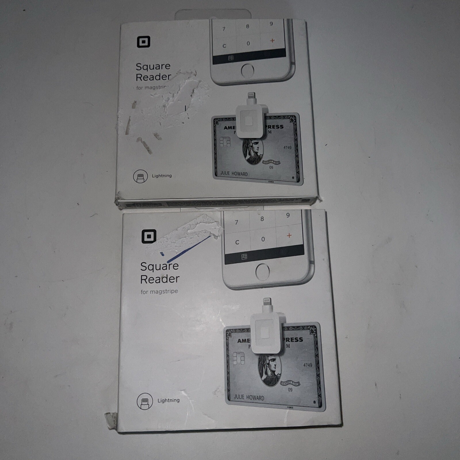 Lot Of 2 Reader for magstripe (with Lightning connector)