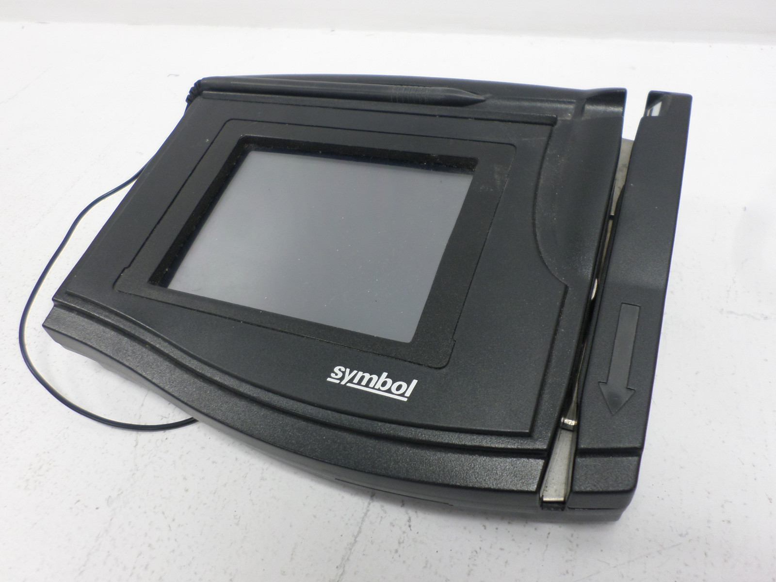 Lot of 2 Symbol PD8500 POS Signature Pad Checkout Touch Screen Card Readers