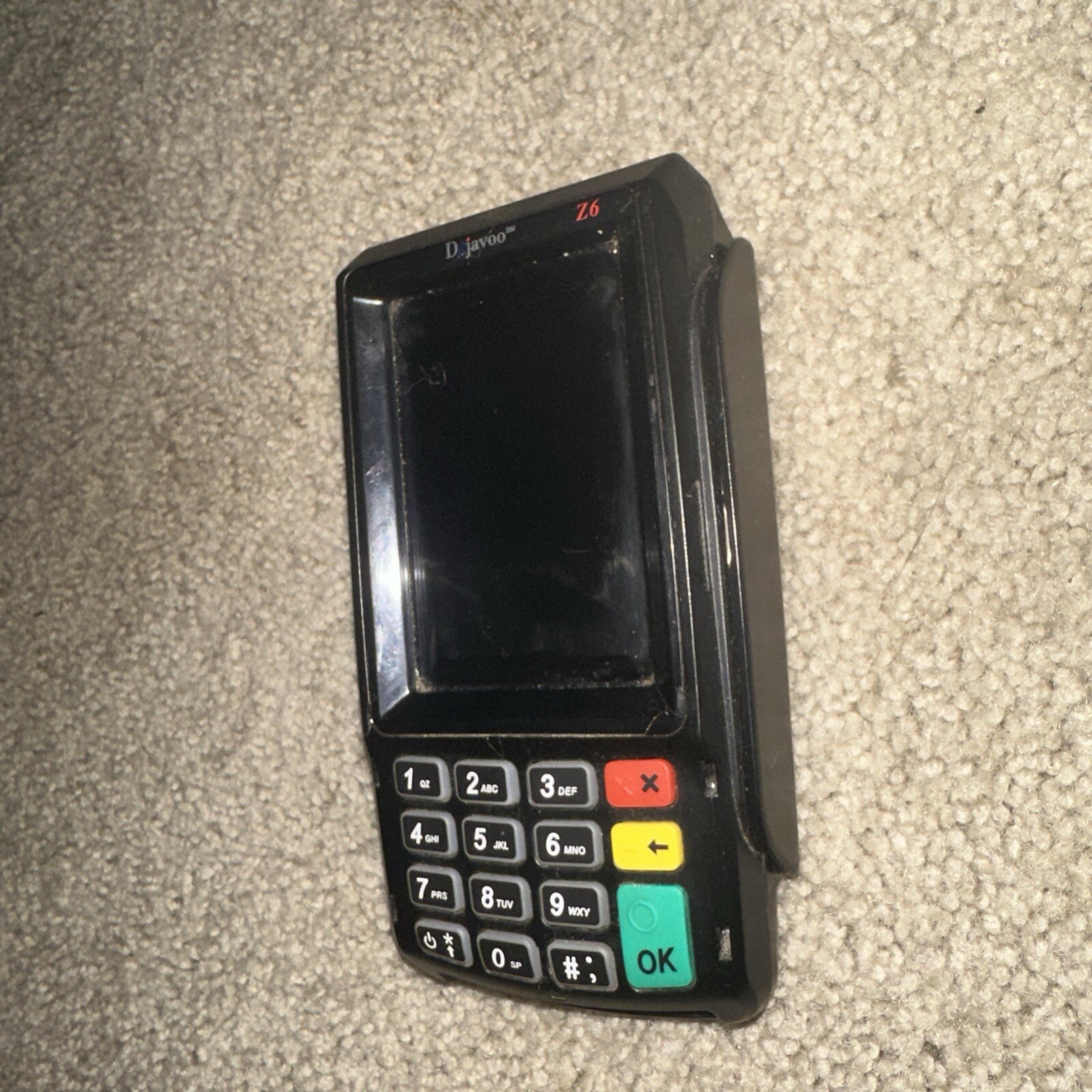 Dejavoo – Z6 Credit Card Terminal – Model VEGA3000 – UnTested