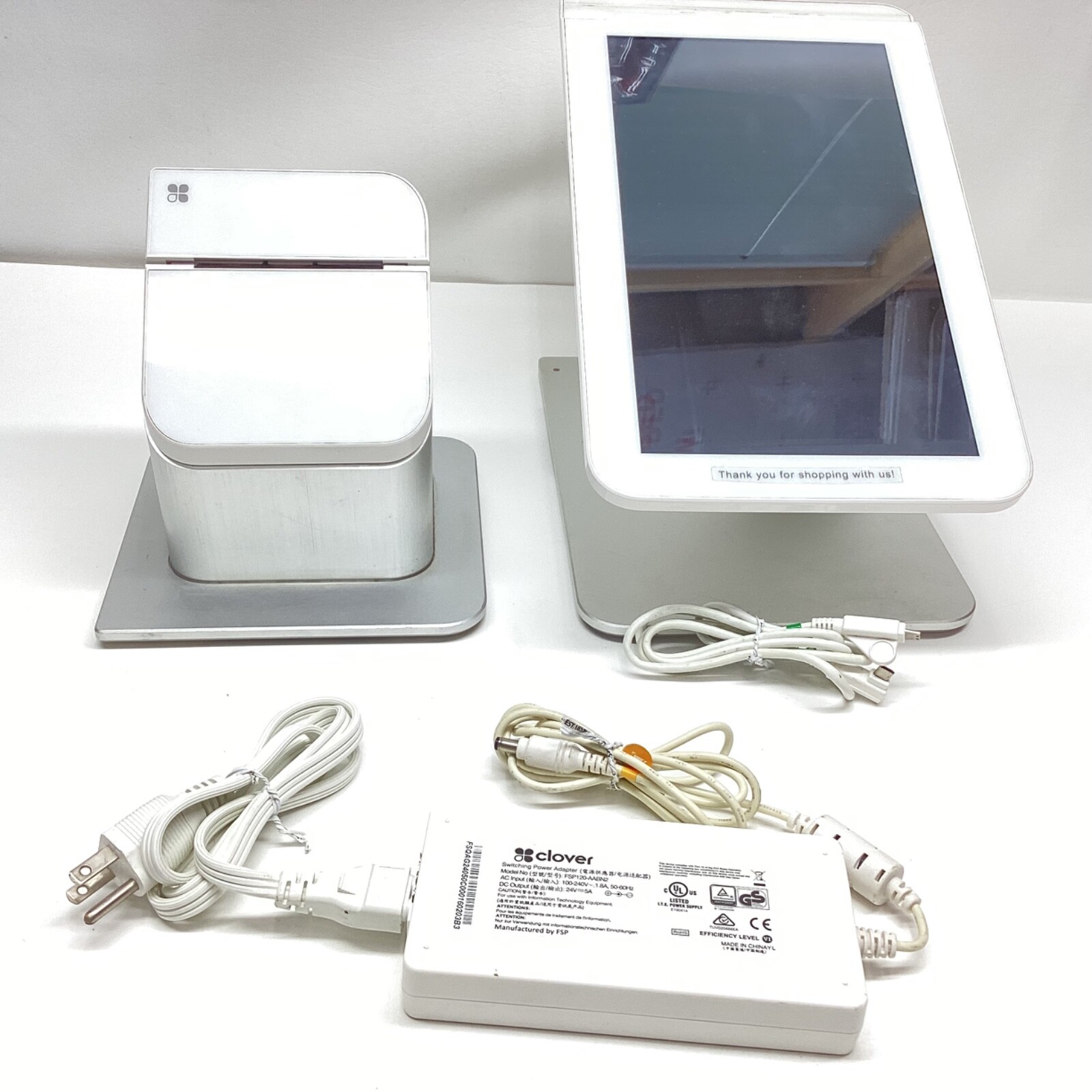 CLOVER STATION 1.0 C101 POS SYSTEM With P100 Printer READ