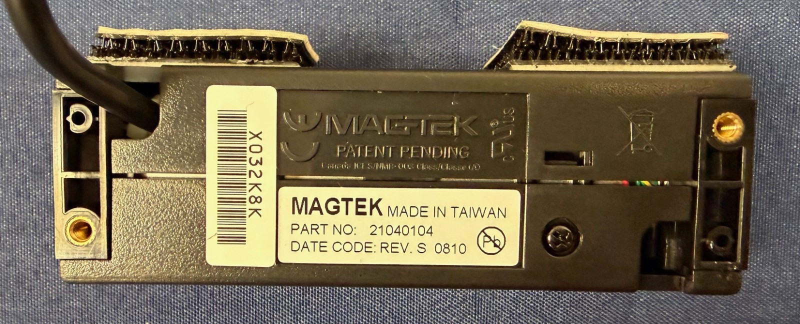MAGTEK SureSwipe 21040140 DUAL-HEAD 3-TRACK USB 2.0 HID Card Reader NIP (Box R)