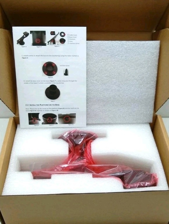 STCK 194319020 Swivel Stand Black for First Data FD130 & FD150 XAC NEW SEALED