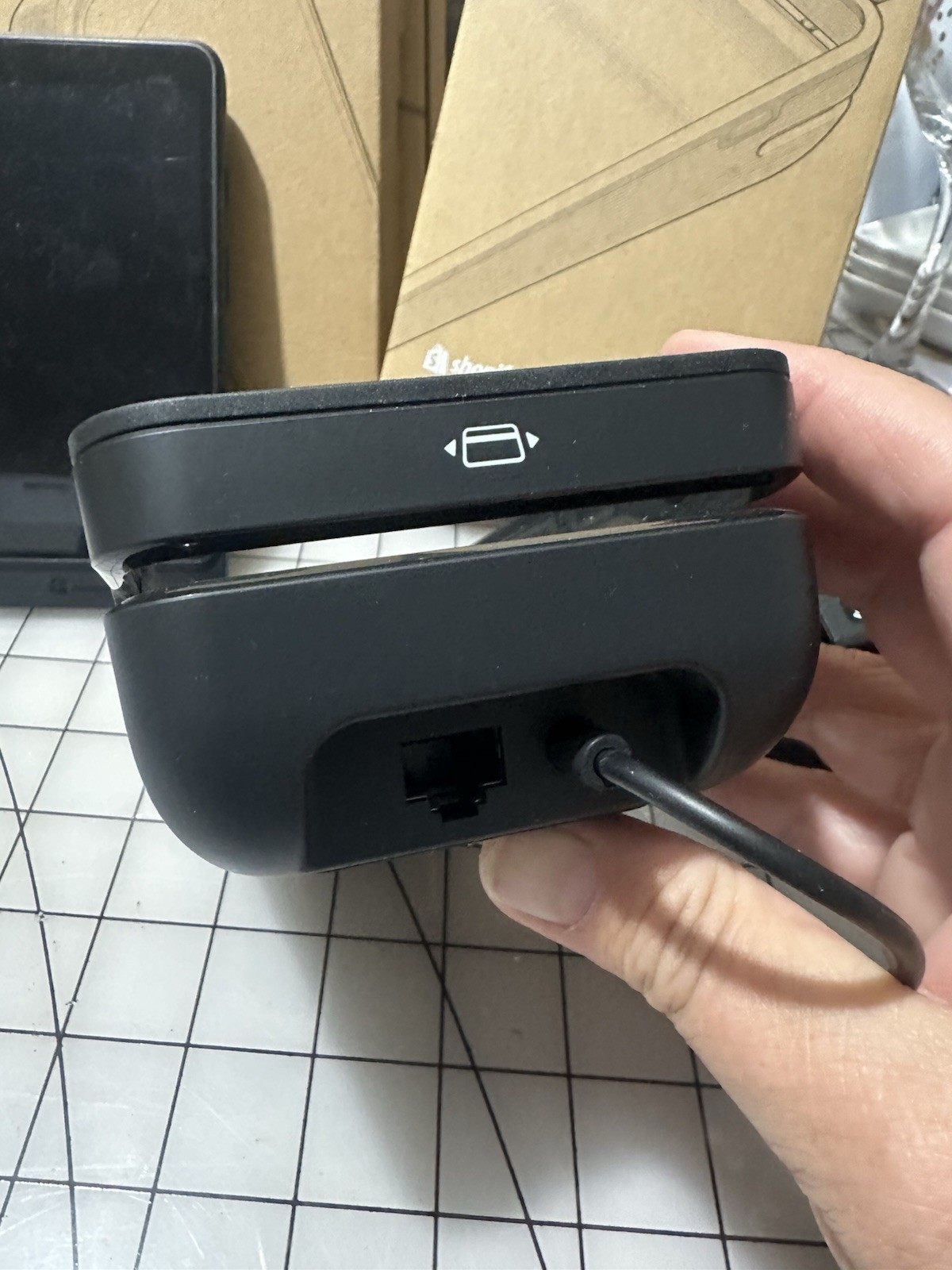 SHOPIFY POS System iPad Stand Dock POS Go and Docking Station Open Box EUC