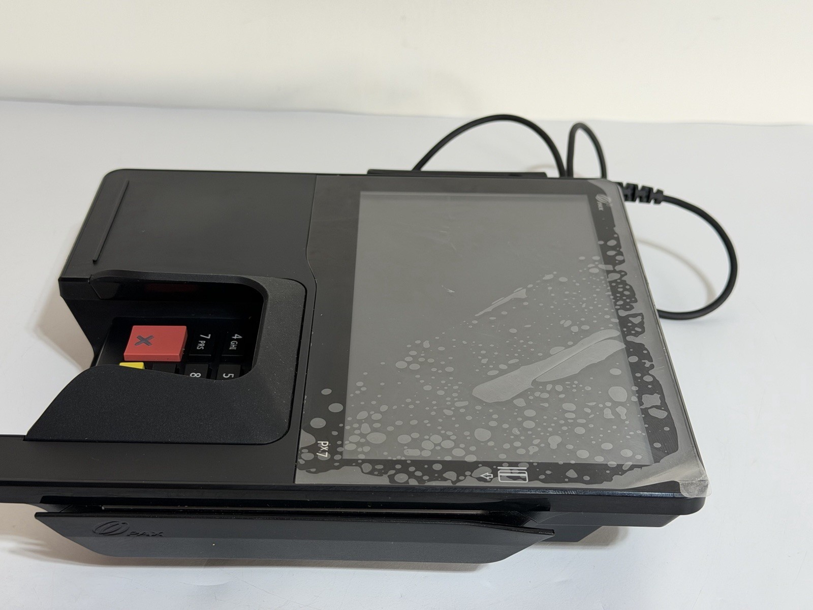 PAX PX7 Retail Multi-Lane Payment Signature Pad PX7-00S-R74-12LA No Power Cord