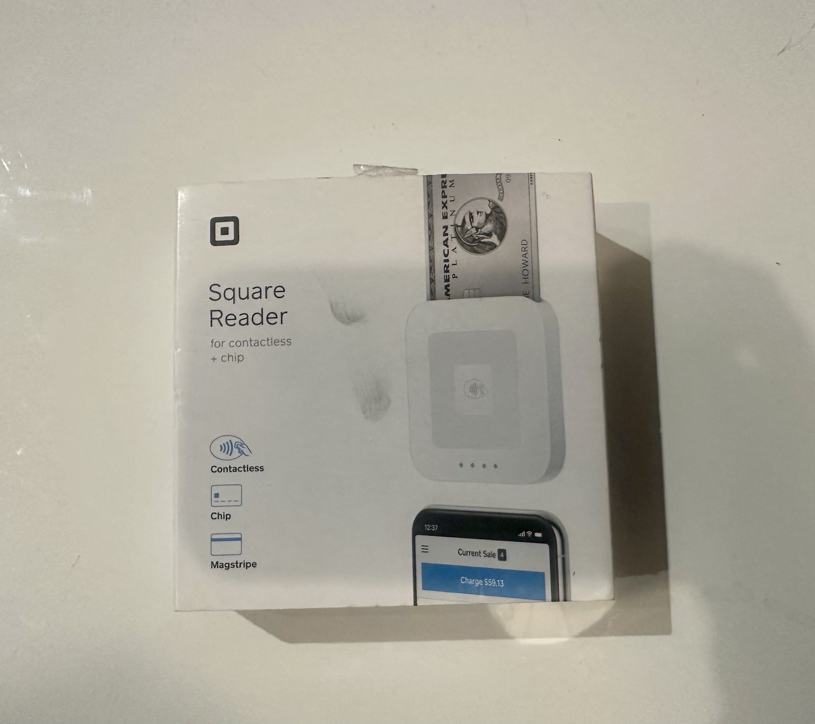 Square Reader Contactless And Chip Reader + Magstripe CC Card Reader ASKU0485