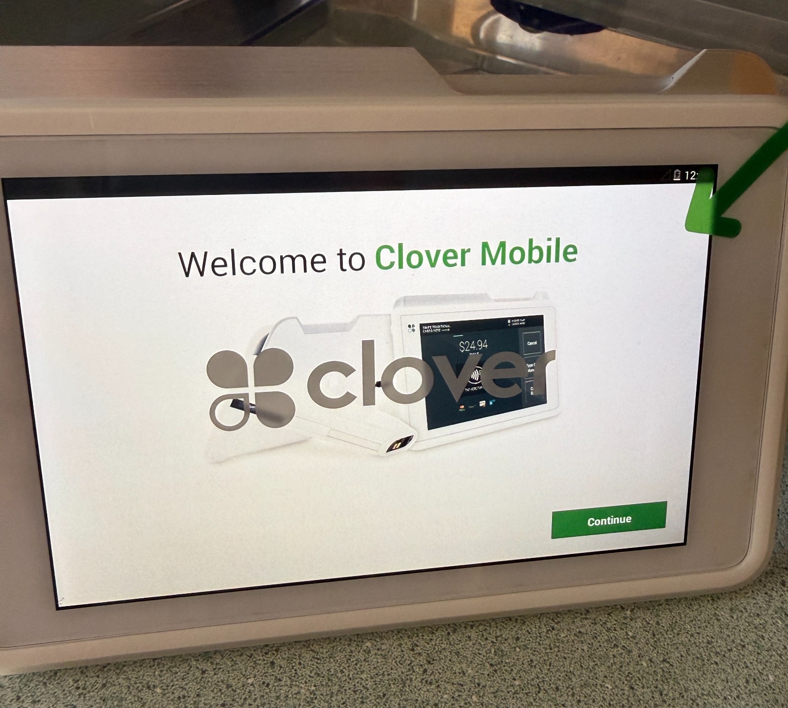 Clover Network Mobile 3G C201 – Handheld POS G505