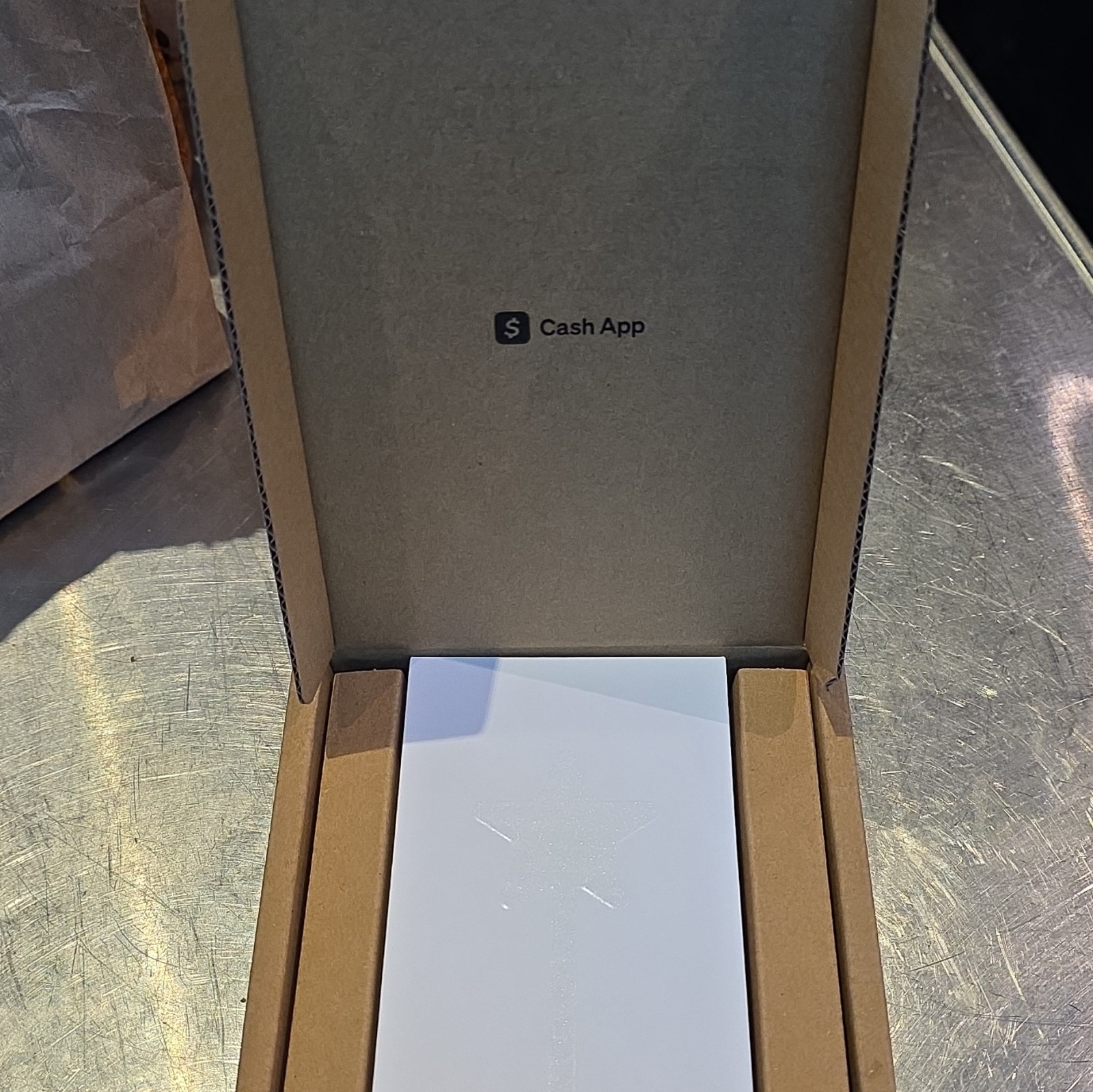 Cash App Model Credit Card Reader Terminal / Card Payment Reader In Box