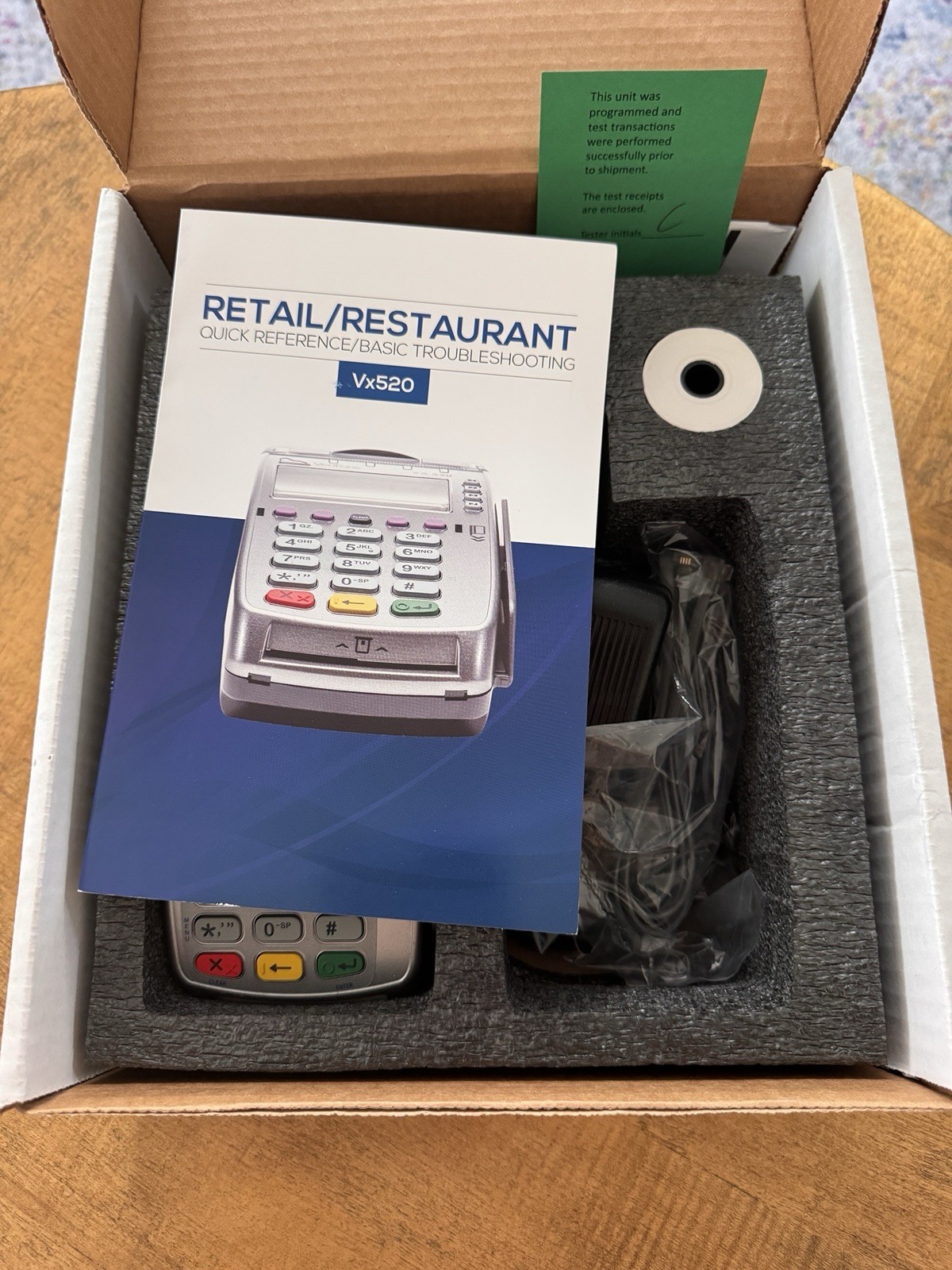 Verifone VX520 VX 520 Credit Card Machine Terminal Reader