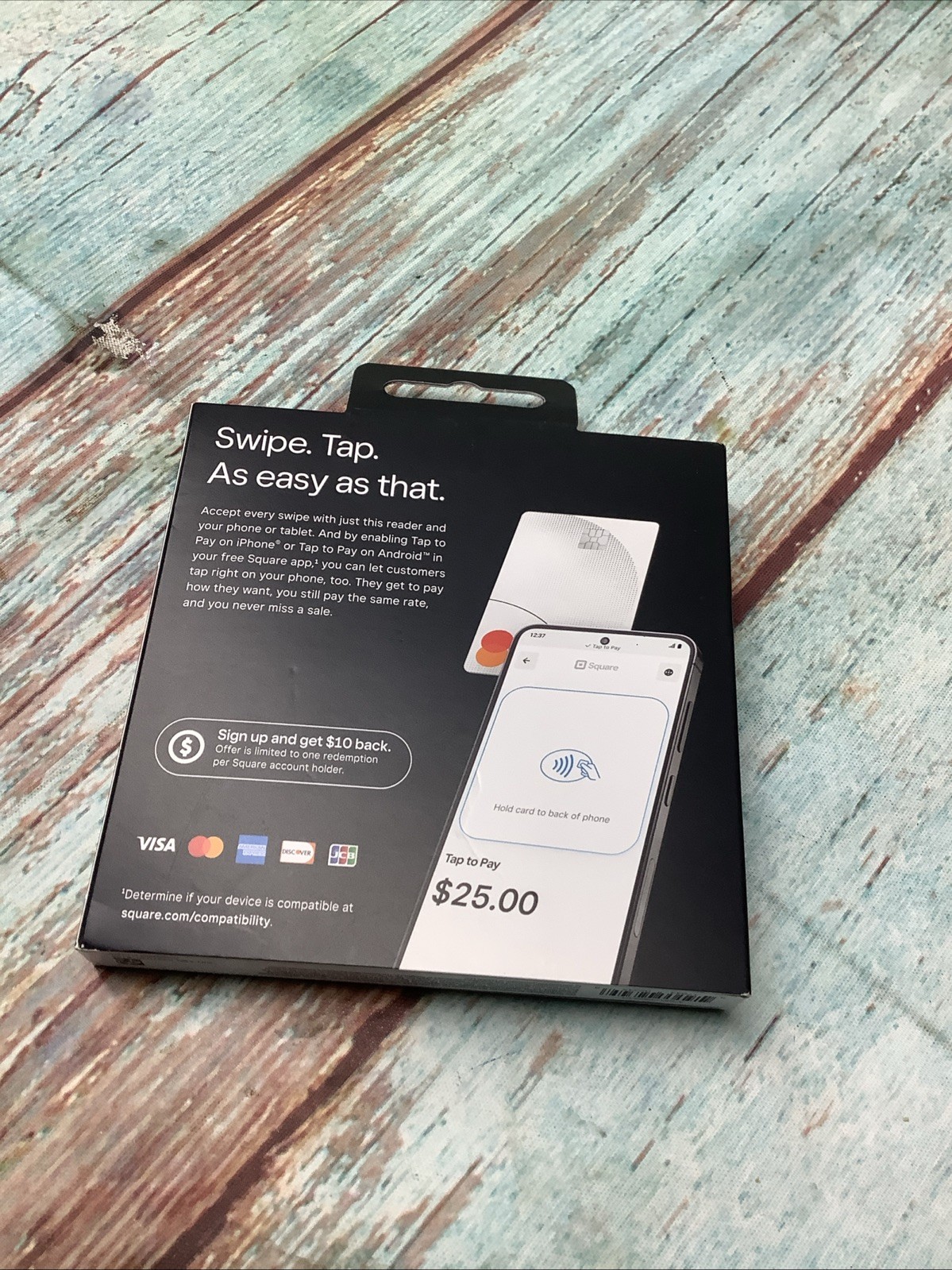 Square Reader for Magstripe USB-C – Mobile Credit Card Swipe Reader