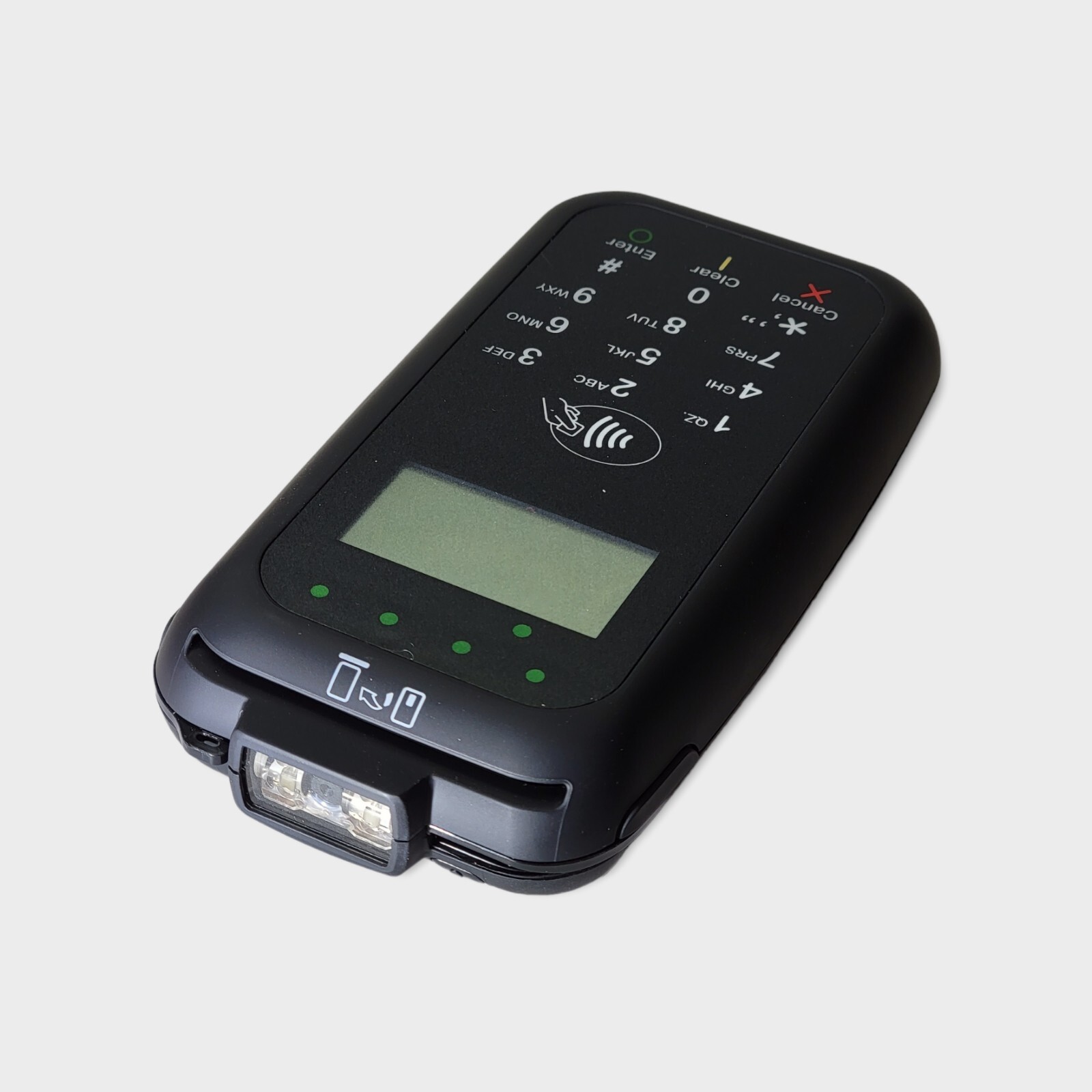 VeriFone VX600 Bluetooth 2D/3D Transaction Terminal Barcode Scanner for iPod T4