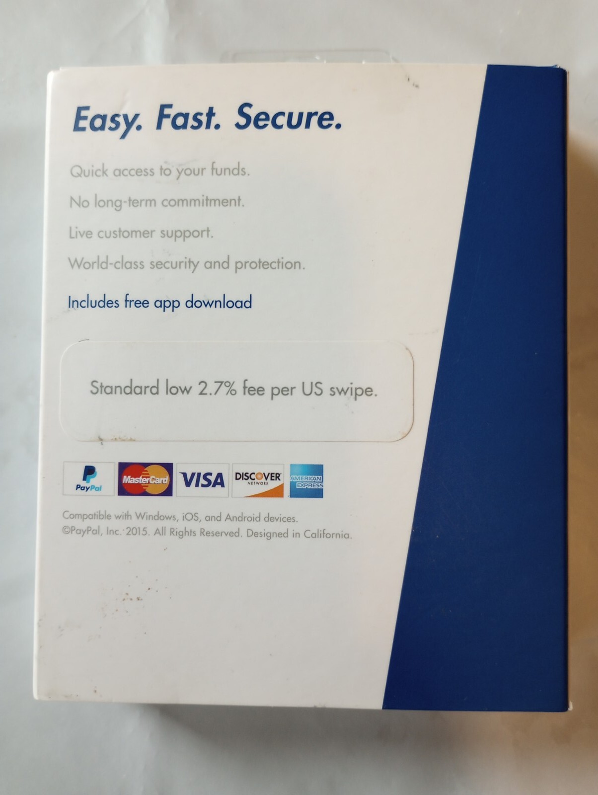 PayPal Mobile Credit Card Reader Swiper For iPhone and Android