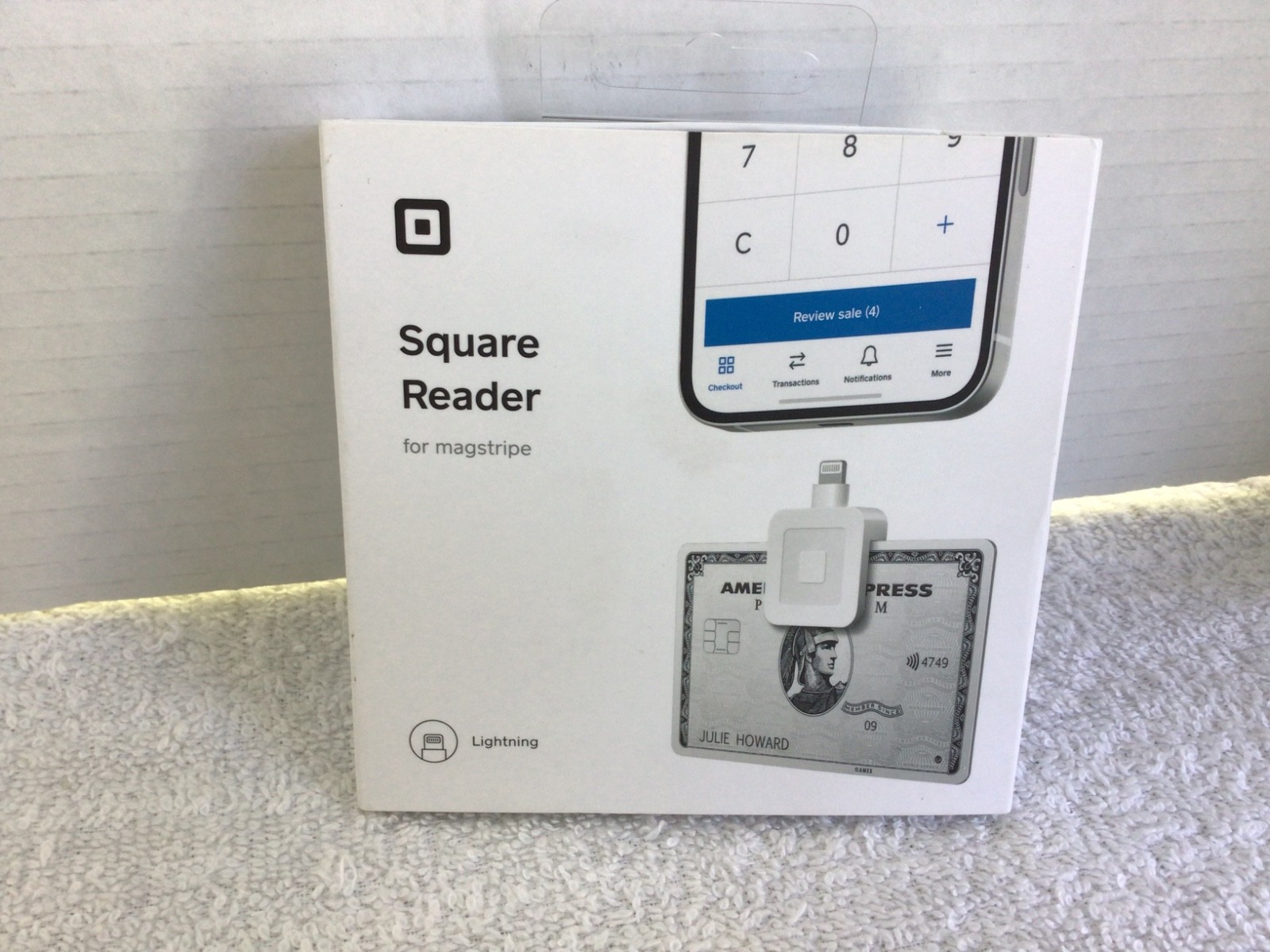 Square Reader for magstripe With Lightning Connector
