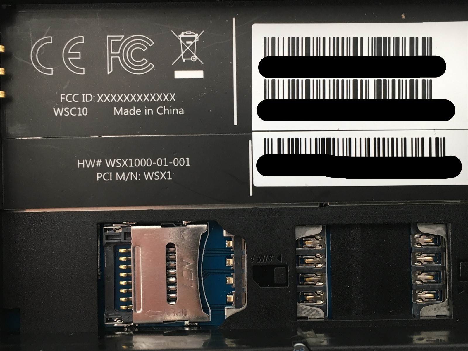 Genius by Cayan WSX2 Hand Held Device Credit Card Reader