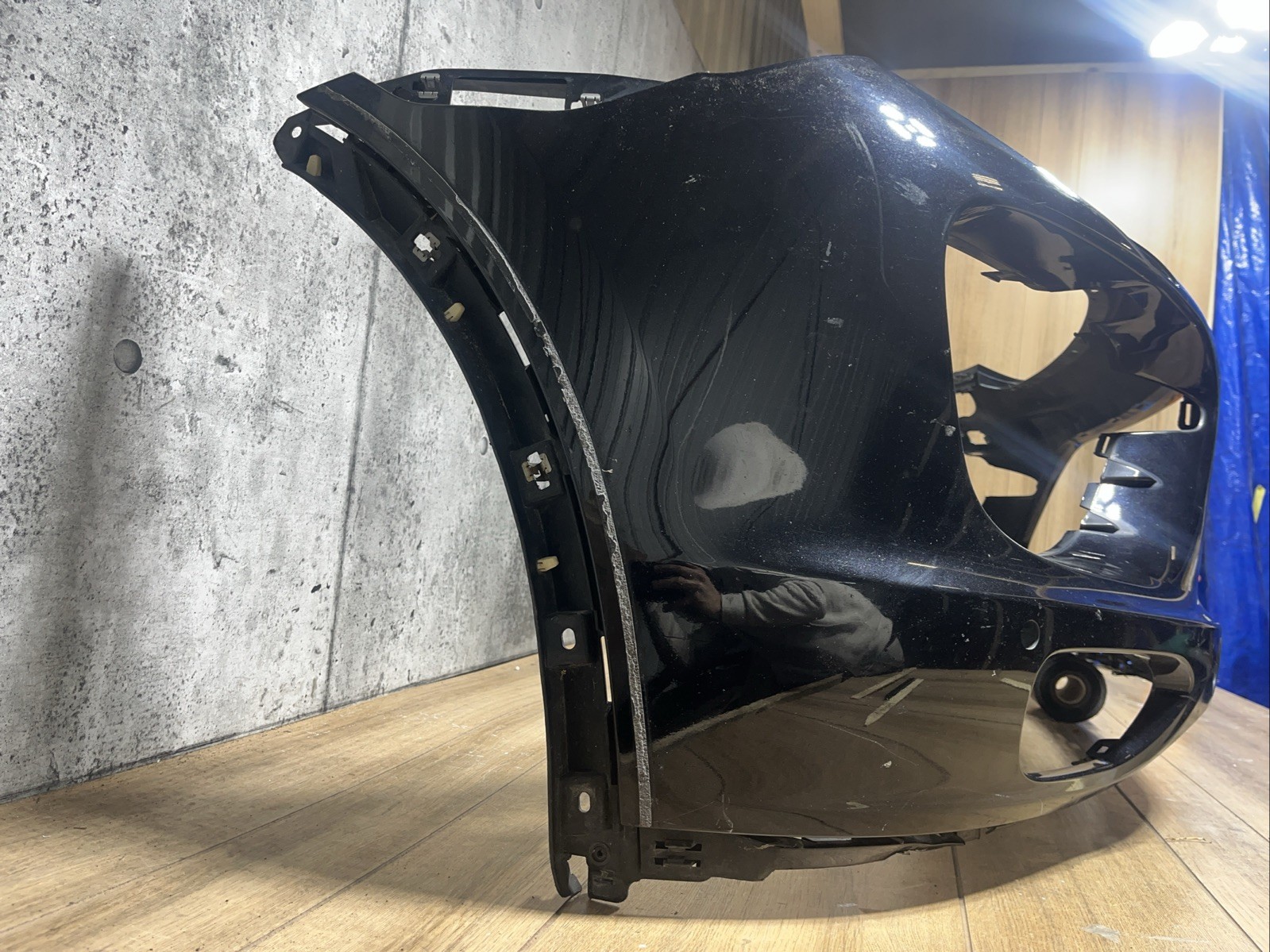 2011-2014 Porsche 958 Cayenne S Factory Front Bumper Cover Trim 7P5807221A OEM