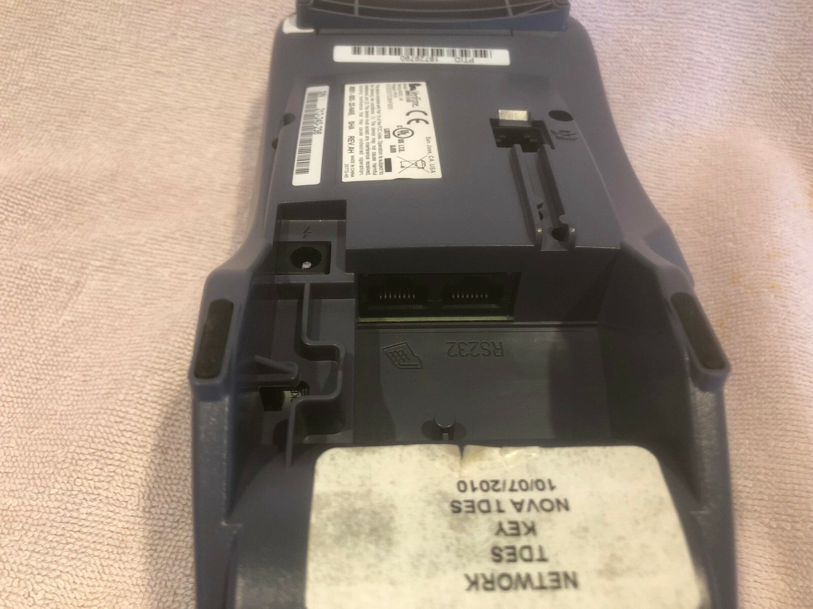 VERIFONE Vx510LE CREDIT CARD TERMINAL, Vx 510 LE, PCI-COMPLIANT