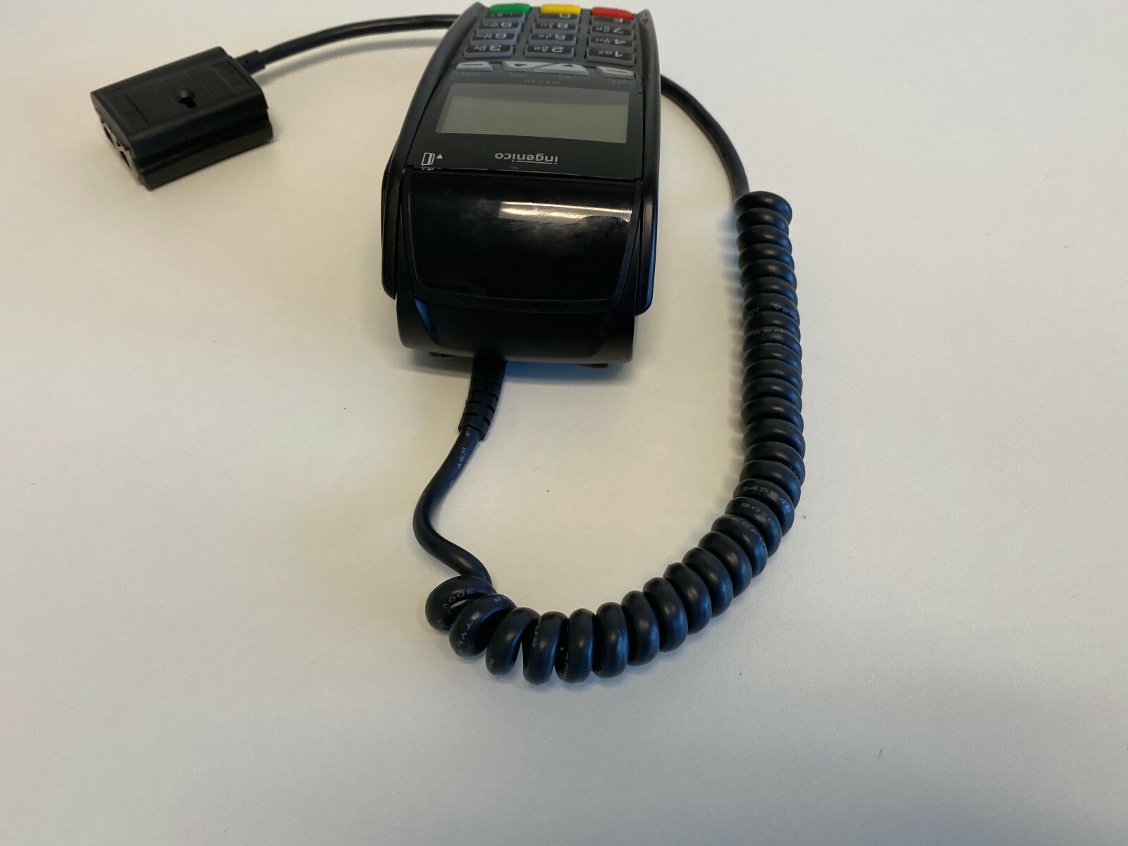 PP15: Ingenico ICT 220 ICT220 Credit Card Terminal with Power Supply and Cable