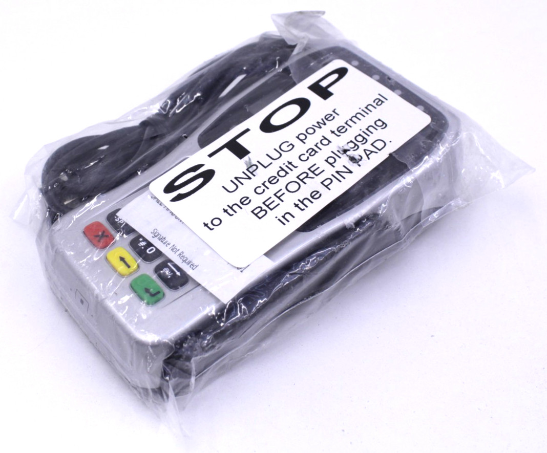 FirstData FD-35 PIN Pad Credit Card Terminal USB 001791064 Rev A Carlton 500
