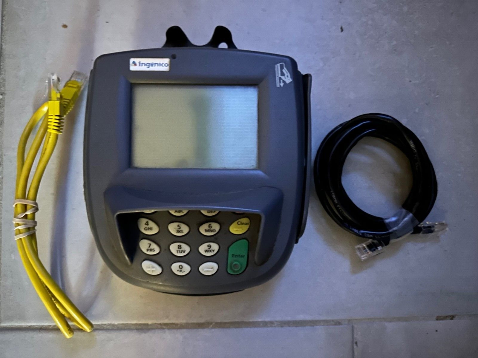 Ingenico i6550 Passport POS CC Credit Card Transaction Terminal Reader Gilbarco