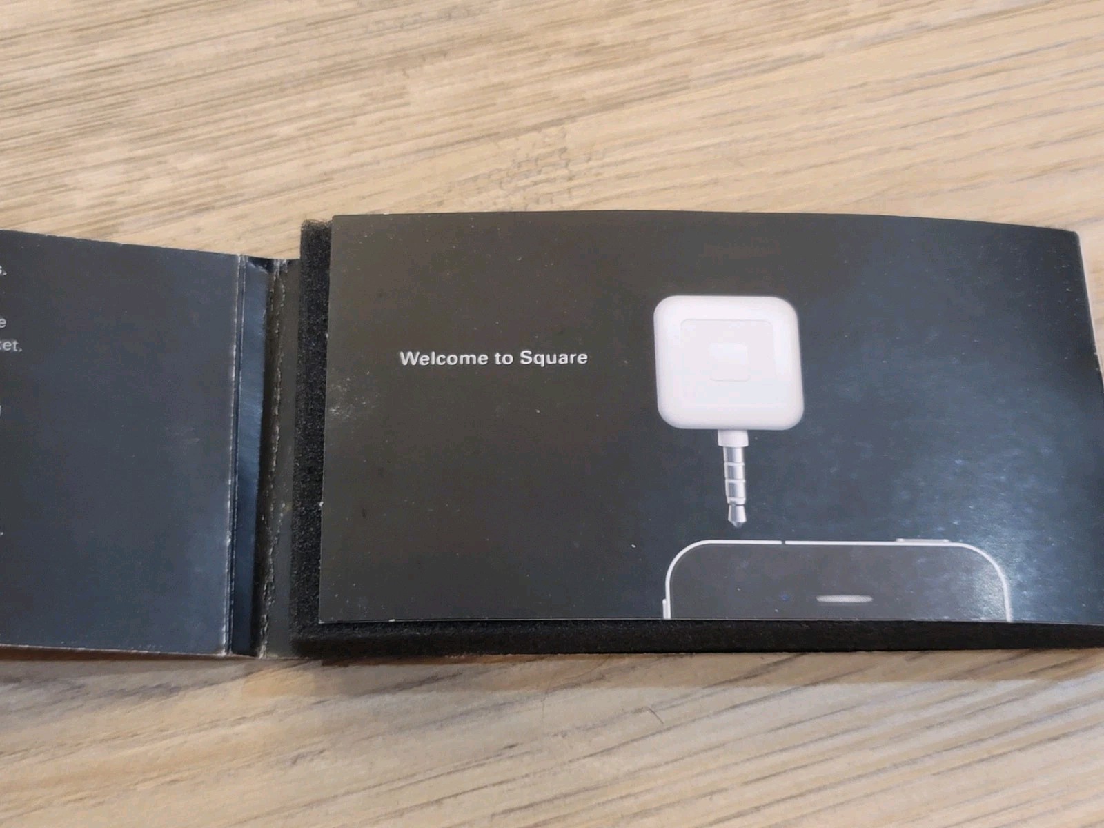 Credit Card Reader Chip Machine for Apple Or Android Phones Square® OPEN BOX