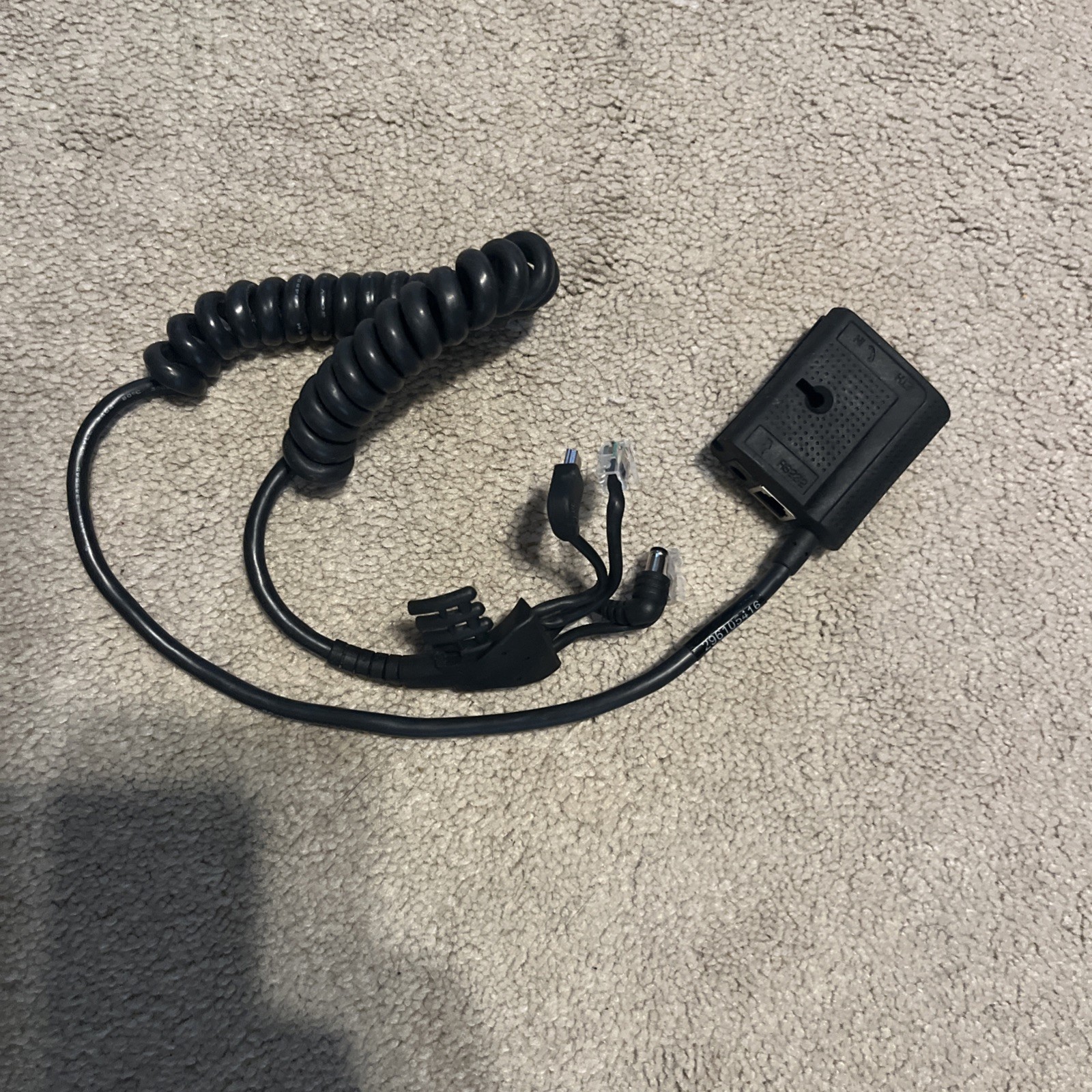 Ingenico ICT220/ Data Cable Supply w/ Black