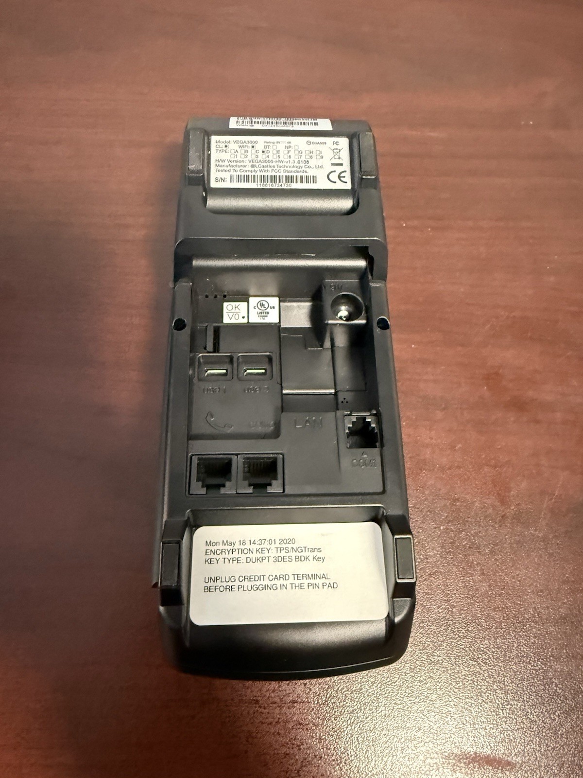Dejavoo Z8 WiFi Vega 3000 Credit Debit Card Processor Insert Tap Swipe