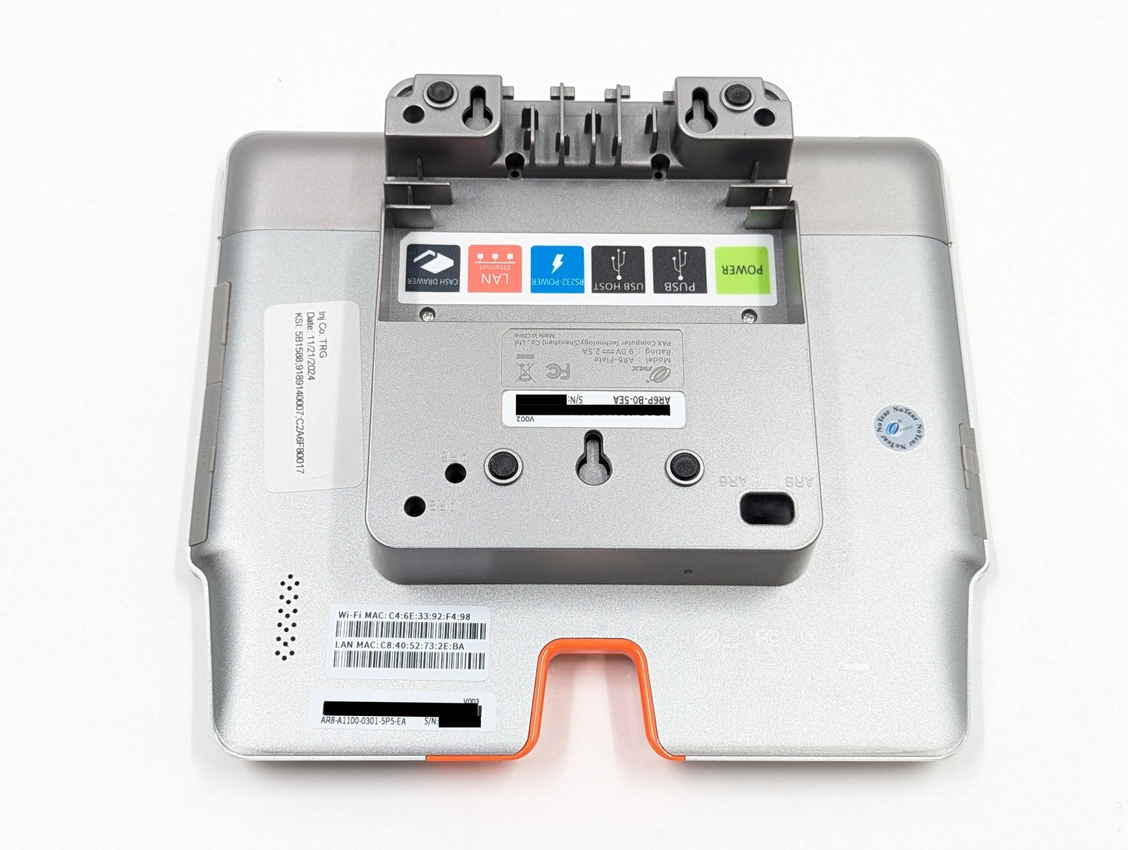 PARTS Aries8 Touch Credit Card Terminal (AR6P-B0-5EA) SEE DESCRIPTION | Lot of 2