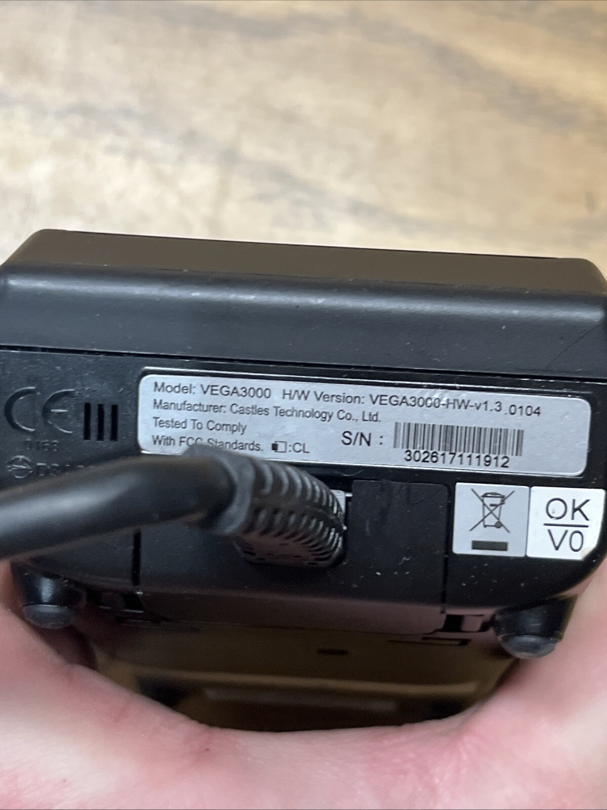 Dejavoo z6 Vega3000 Credit Card Payment Terminal