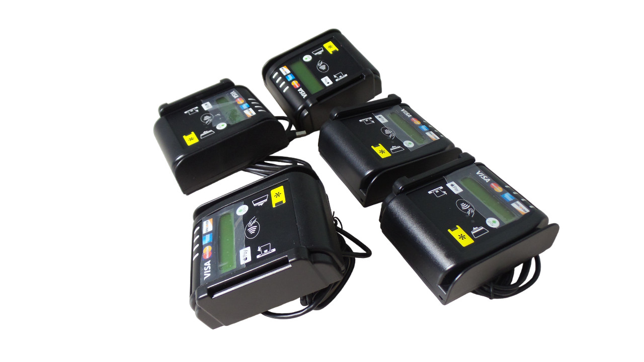 Lot 5 Saturn OTI 6500 Trio Contactless Magstipe Credit Card Reader,