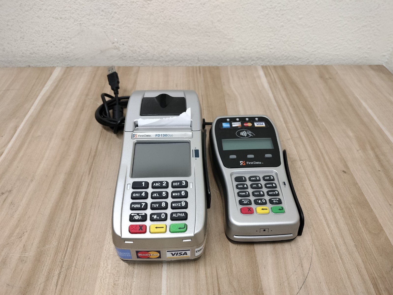 First Data FD130Duo Credit Card Machine w/ First Data Pinpad FD-35