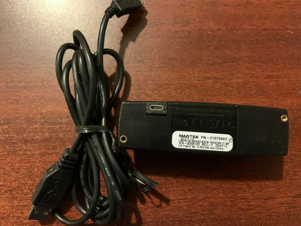MagTek 21073062 USB Credit Card Reader