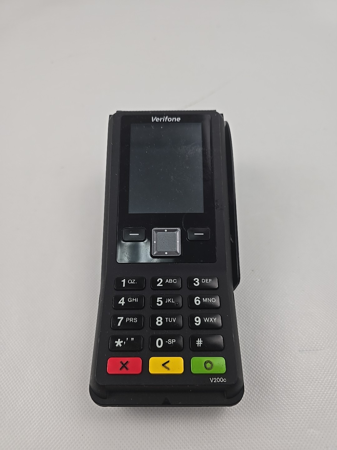 Verifone V200C Plus Credit Card Terminal Used Untested No Battery See Pictures