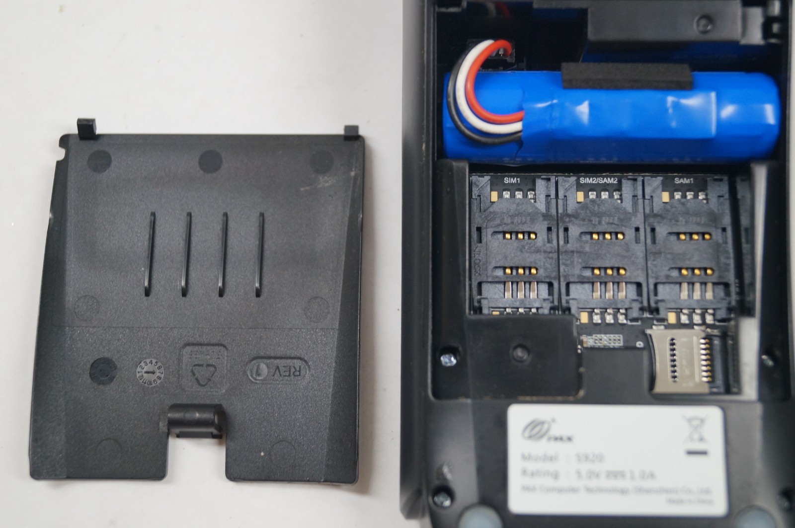 PAX 5920 Payment Terminals PIN pads POS Status Unknown WORKING F123