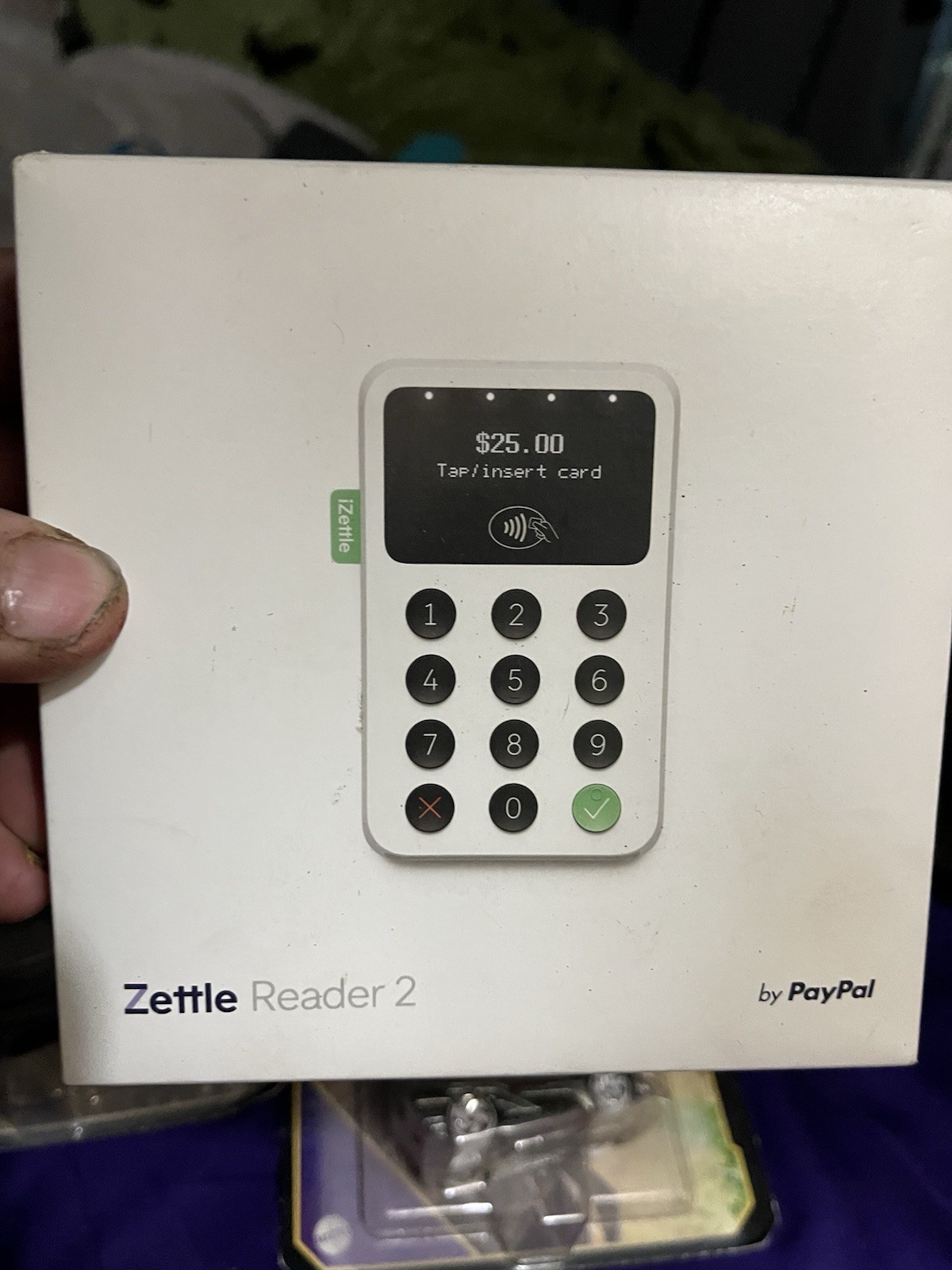 Zettle Reader 2 White by PayPal | Contactless Chip & PIN | New Open Box