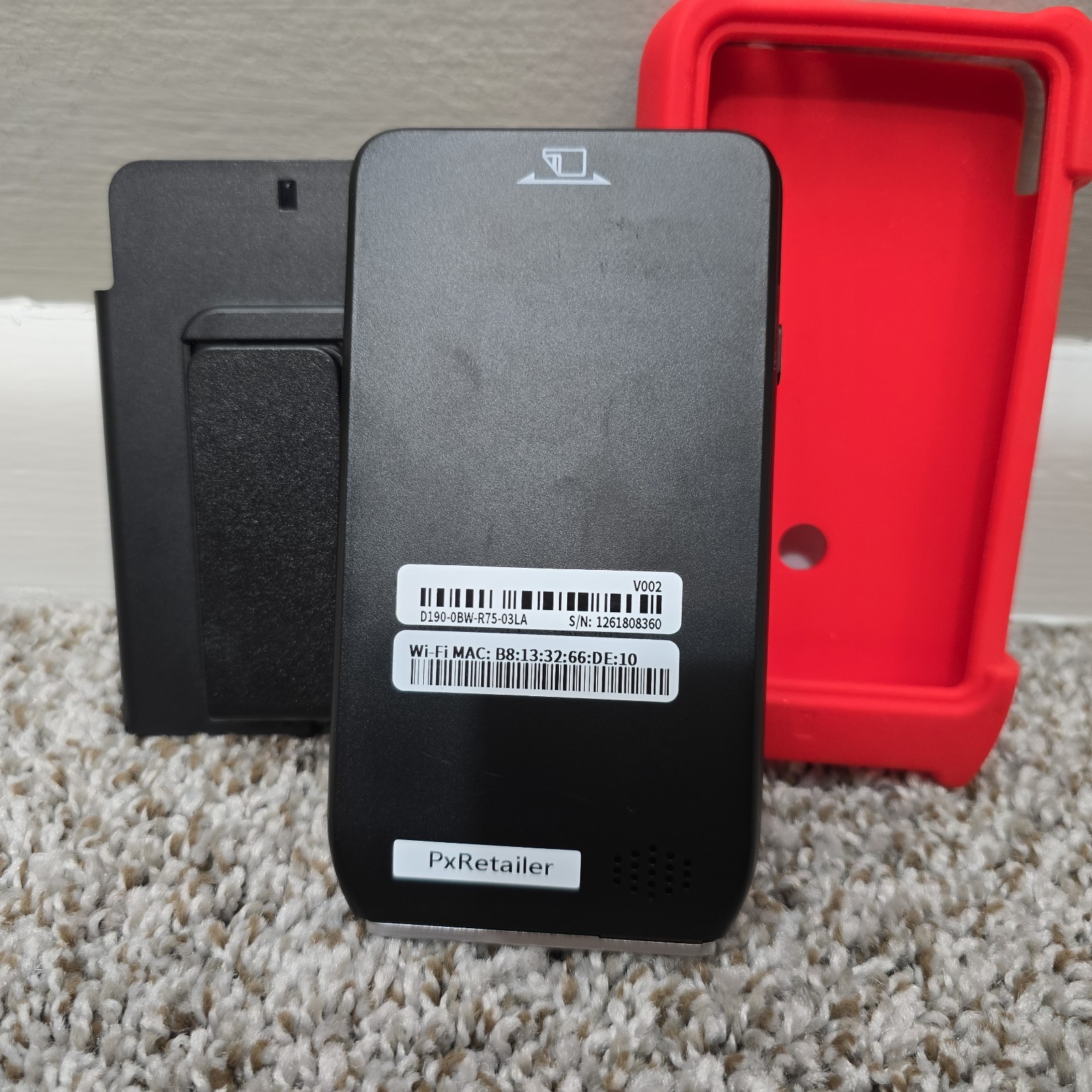 PAX D190 Advanced MiniPOS Terminal Mobile Contactless Payment – FOR PARTS REPAIR
