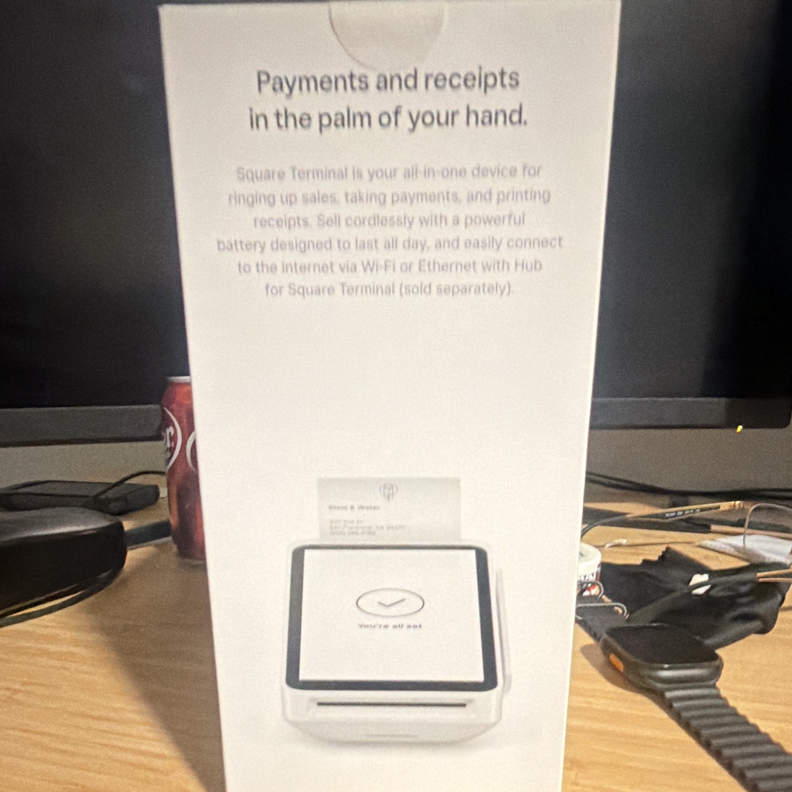 Square Terminal SPD2-01 Credit Card POS Wi-Fi