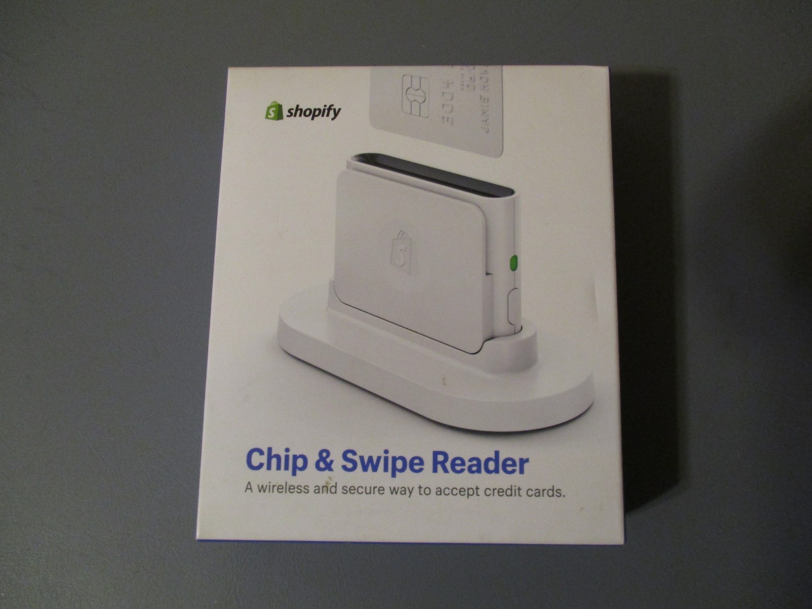 SHOPIFY CHIP & SWIPE READER NEW NEVER USED