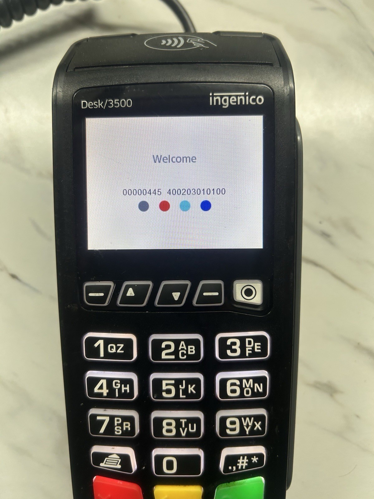 Ingenico Desk 3500 | Ethernet | Terminal | Card Reader | Apply Pay | Google Pay