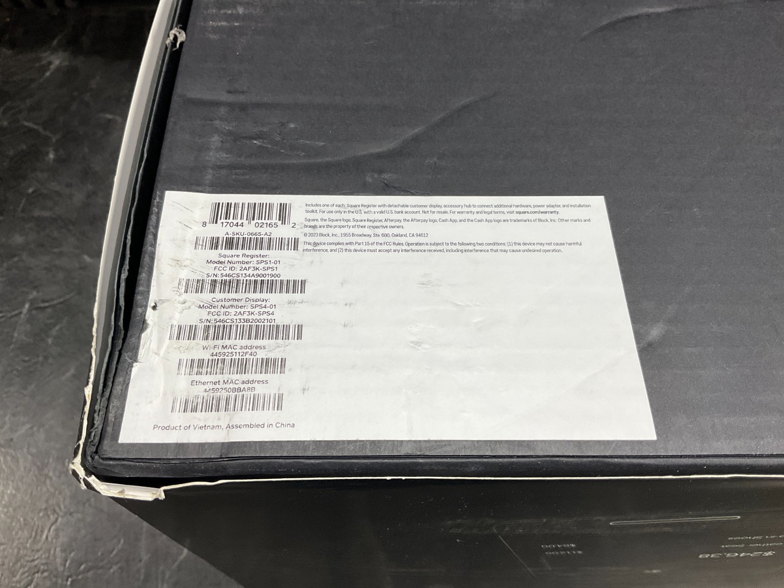 Square Complete Point of Sale Register System A-SKU-0665 ✅ ❤️️ ✅ ❤️ NEW