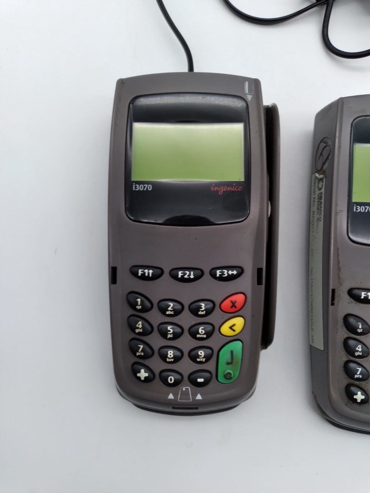 Lot of 4 – Ingenico I3070 Pin Pad USB/RS232 / Gilbarco PA0379001SHL3R
