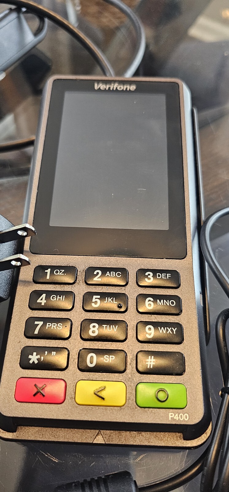 Verifone P400 Plus PIN Pad M435-003-04-NAA-5 With Power Cord