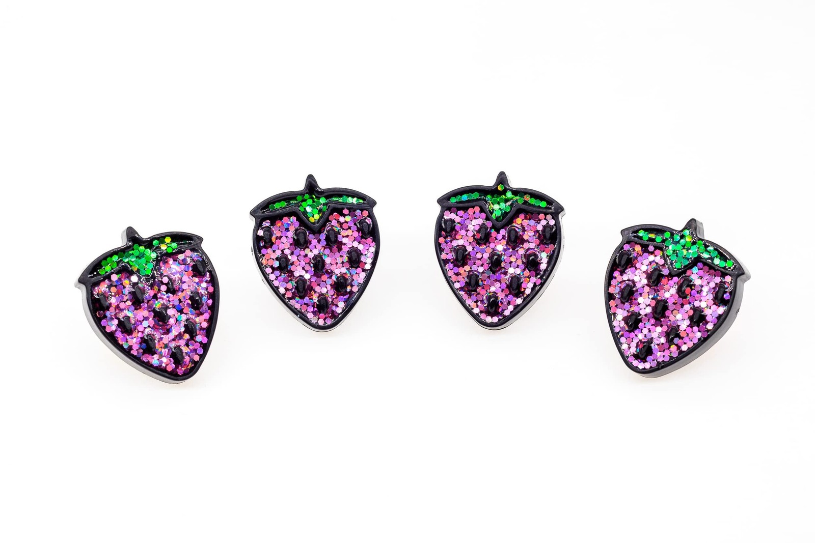 FD&D Multiple Use Shining Screw Cap, Pink Strawberry Pattern with M6 Machine …