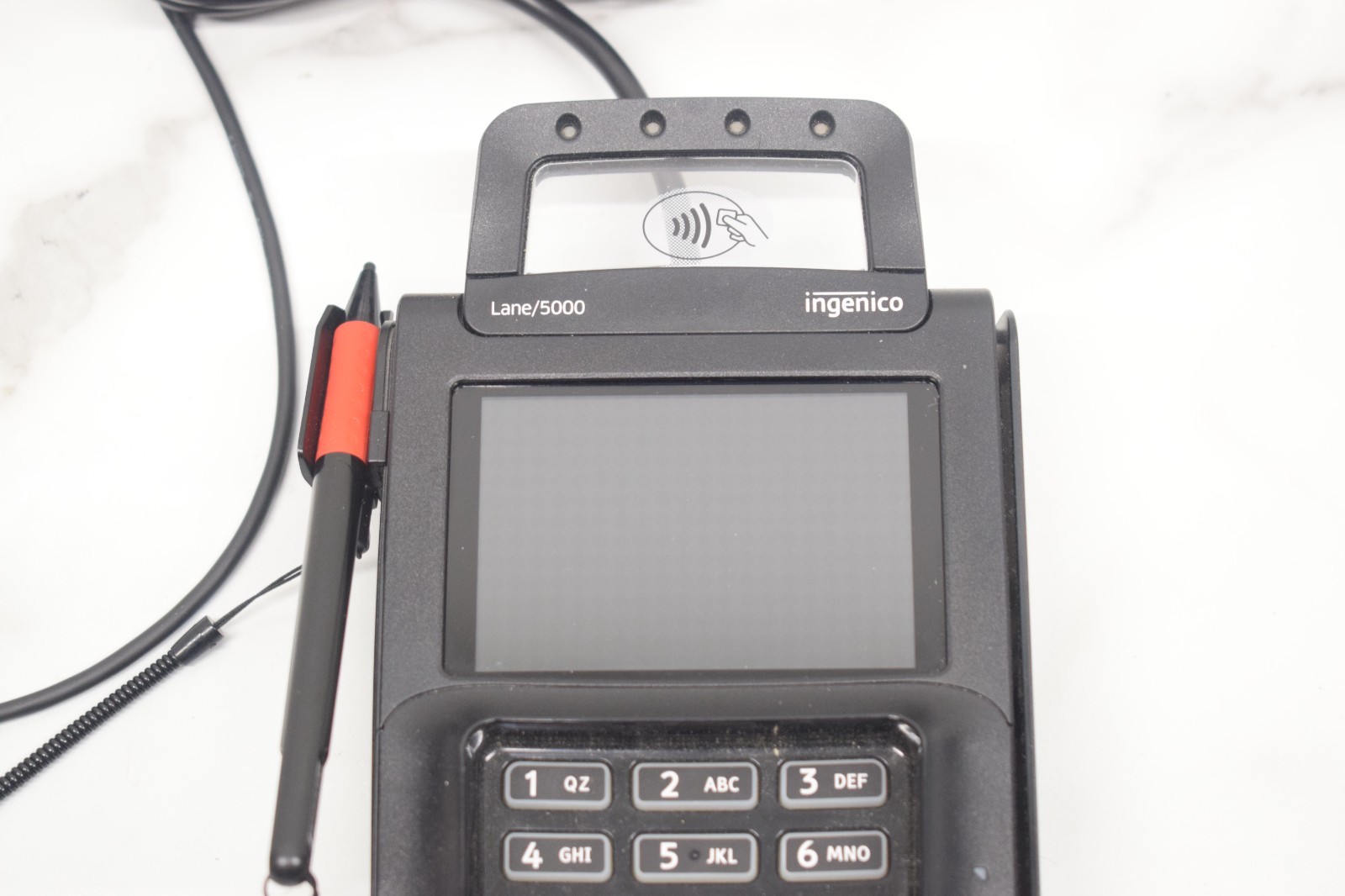 Ingenico Lane 5000 Credit Debit Card Reader Terminal Payment System + PEN READ