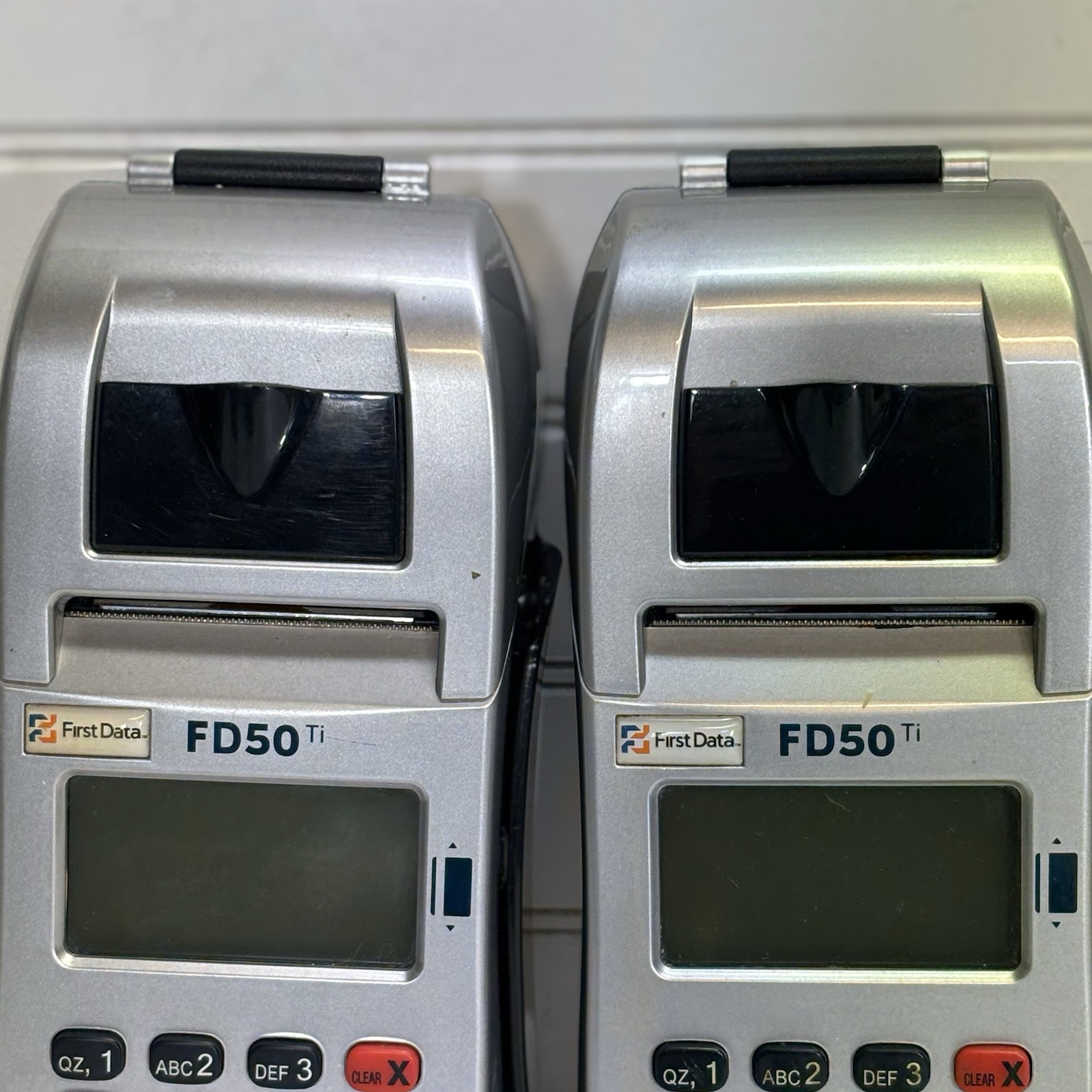 First Data FD50 Ti Credit Card Terminal Lot Of 6