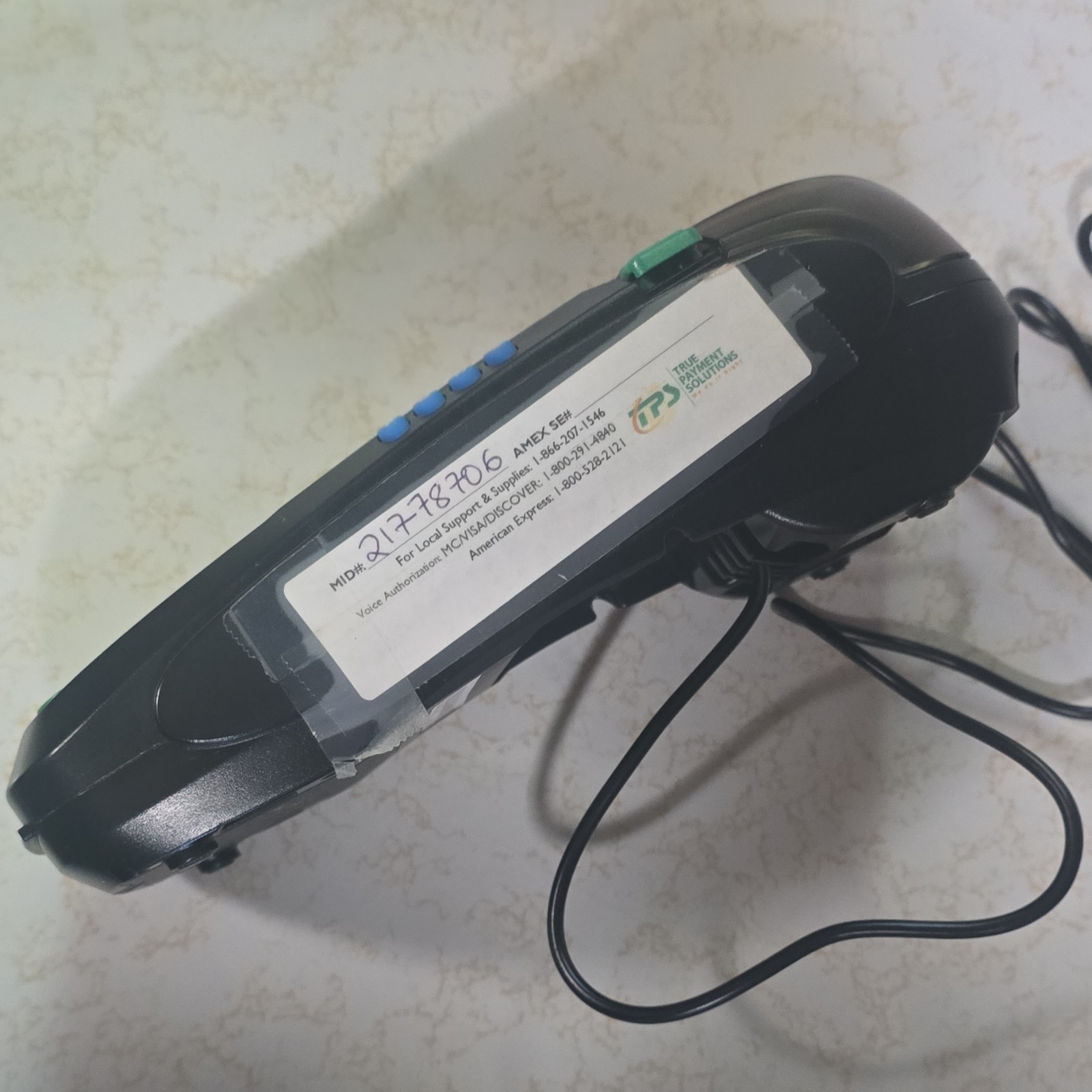 PAX S80 Credit Card Terminal –No Power Adapter