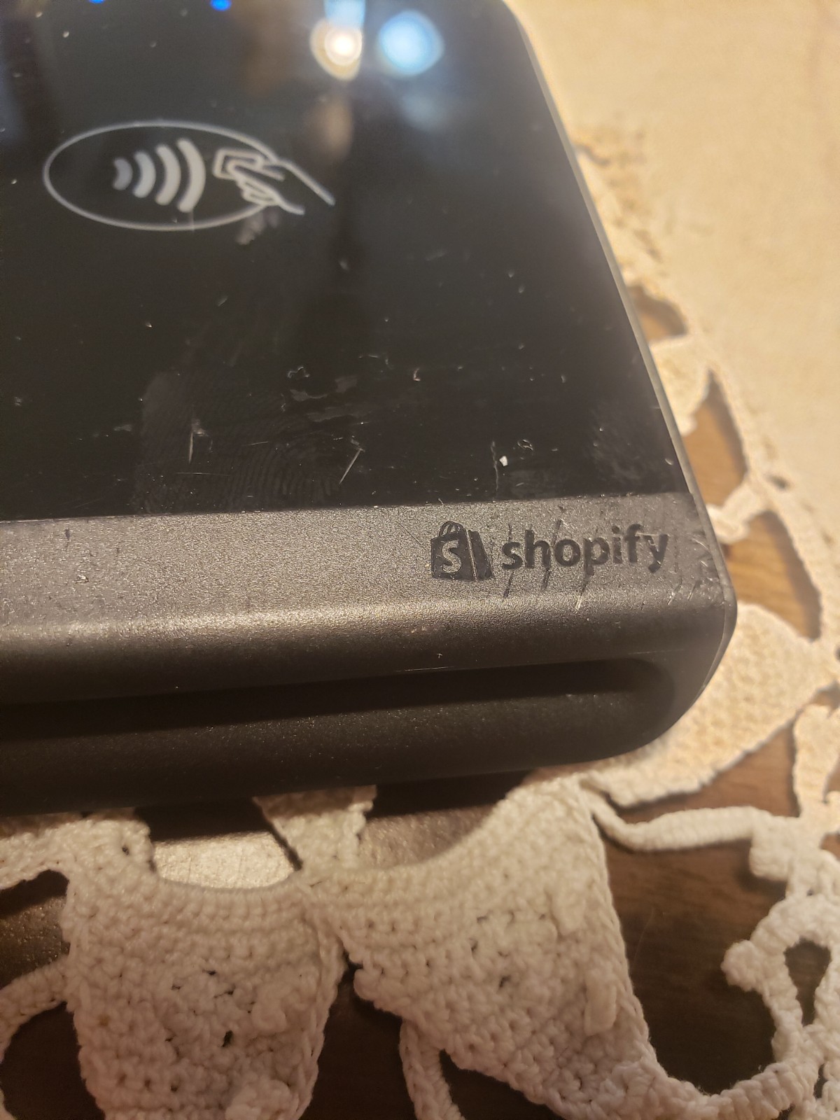 Shopify Tap & Chip Card Reader 6429 Used – No Cable – Reader Only