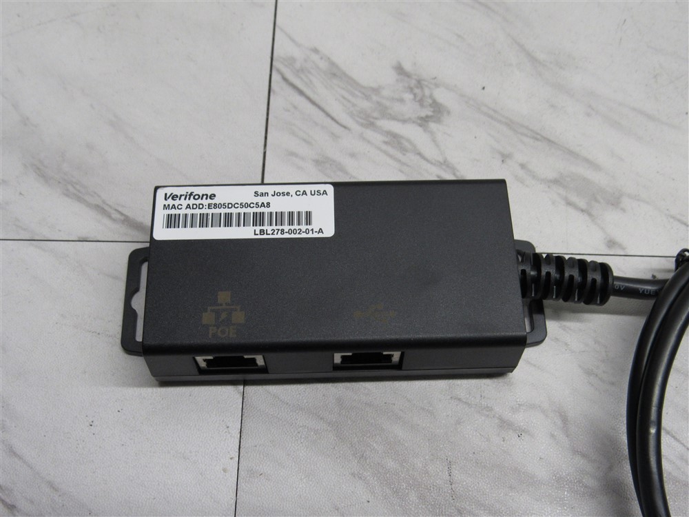 NEW VeriFone MSC445-019-01-A Cable Assembly, M4XX POE, USB Cable