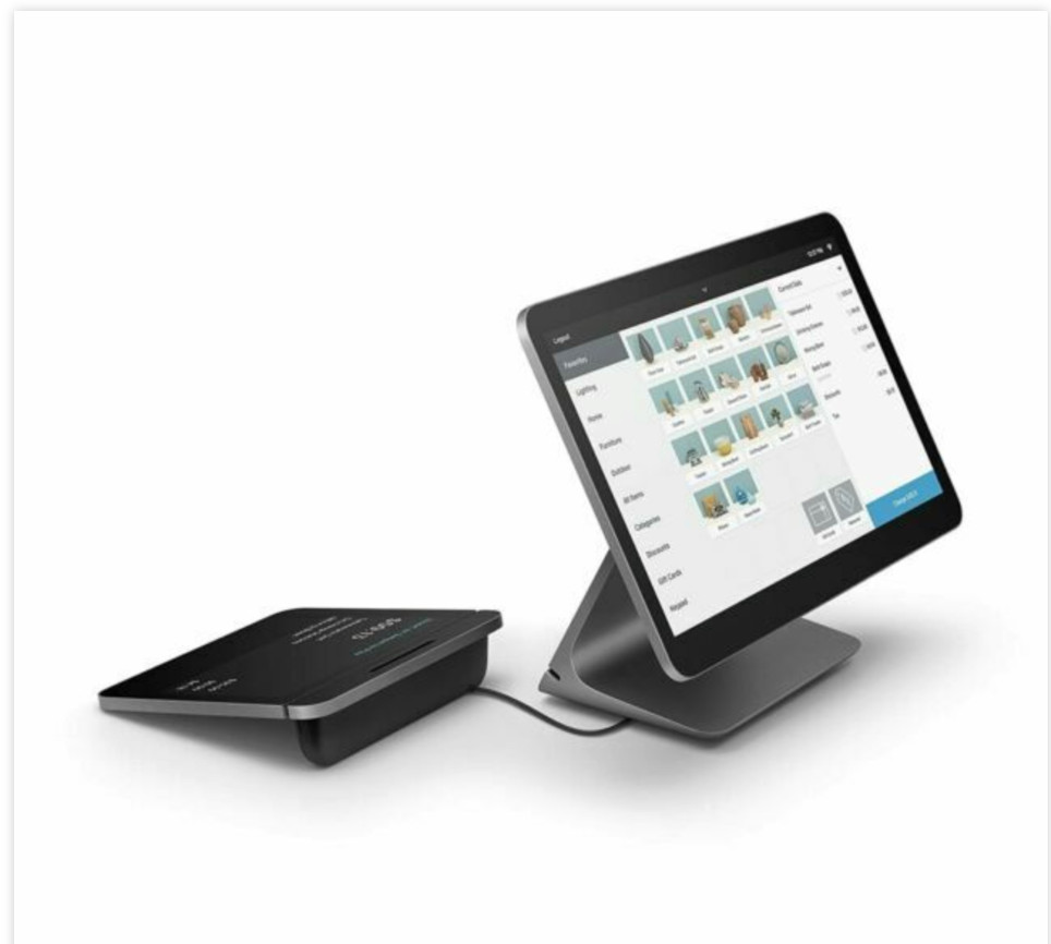 Square Register POS System – Black (A-SKU-0665)