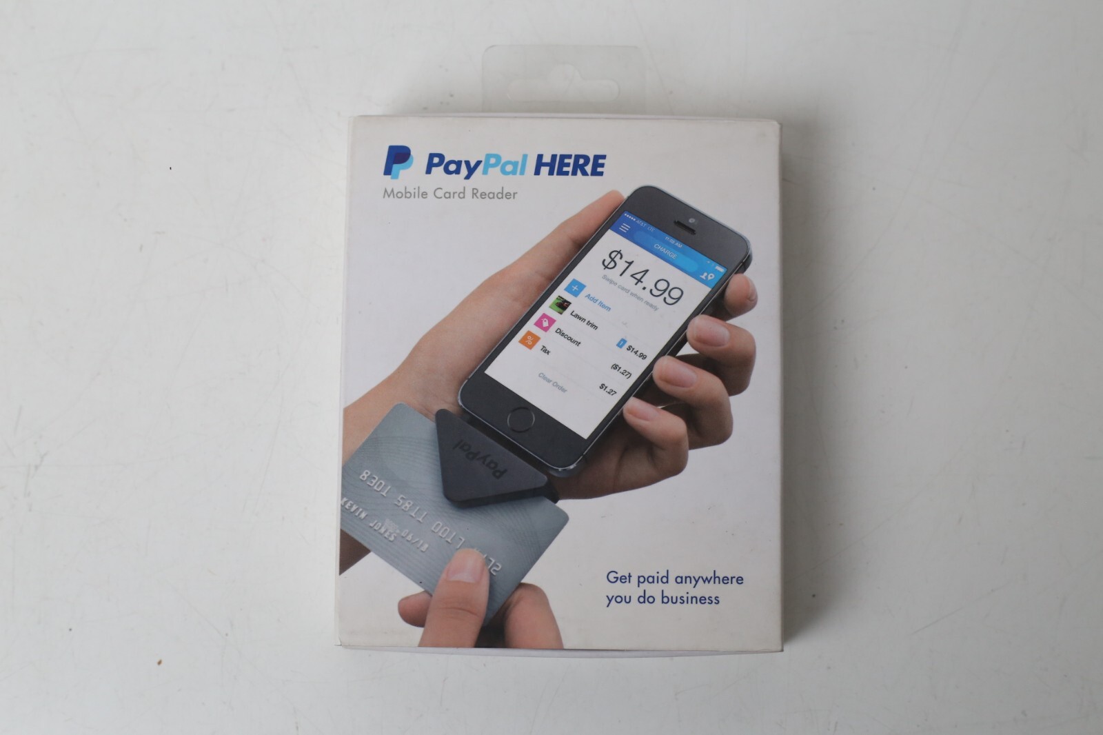 PayPal Mobile Credit Card Reader Swiper iPhone Android 3.5mm Headphone Jack