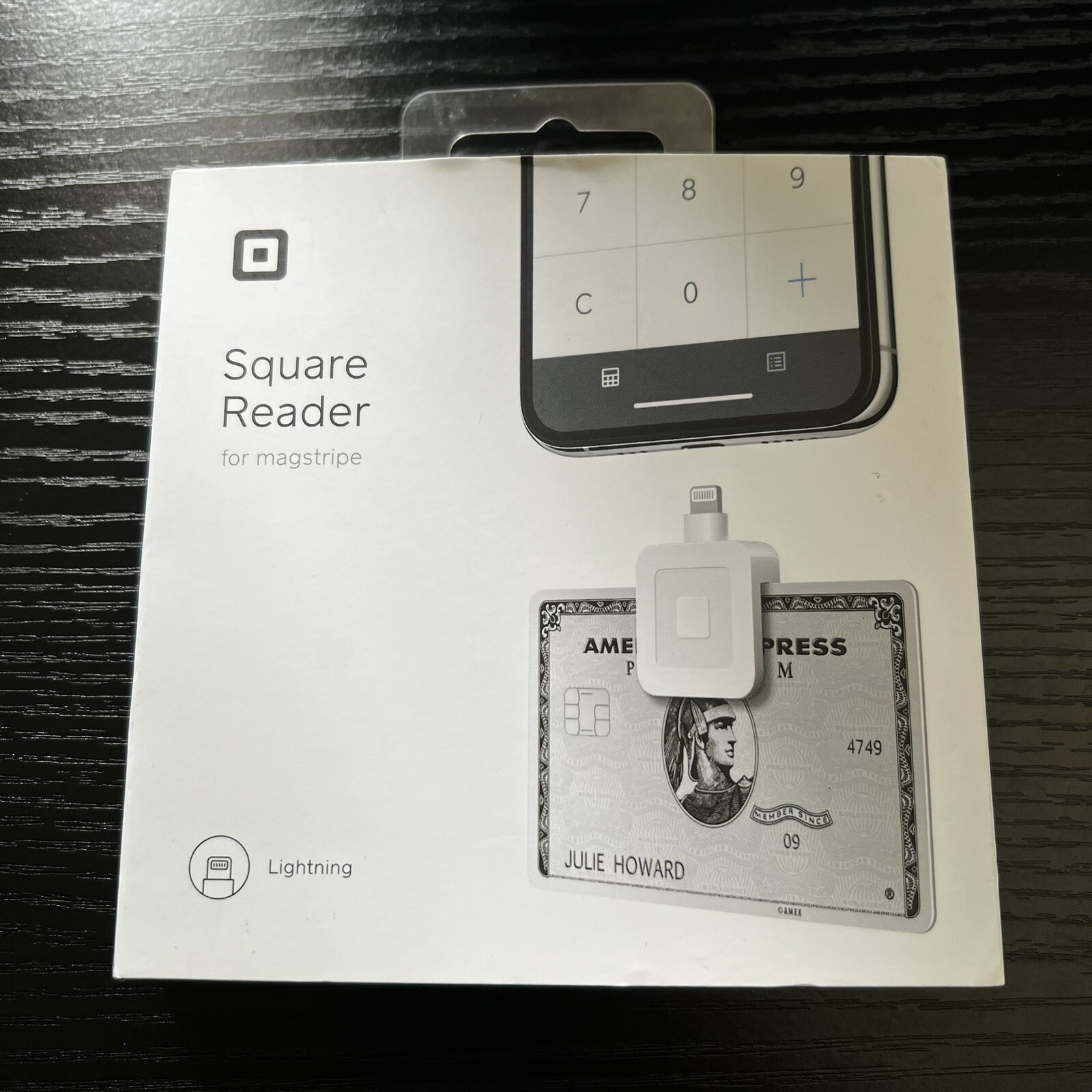 Square A-SKU-0523 Reader for Magstripe Lightning Connector